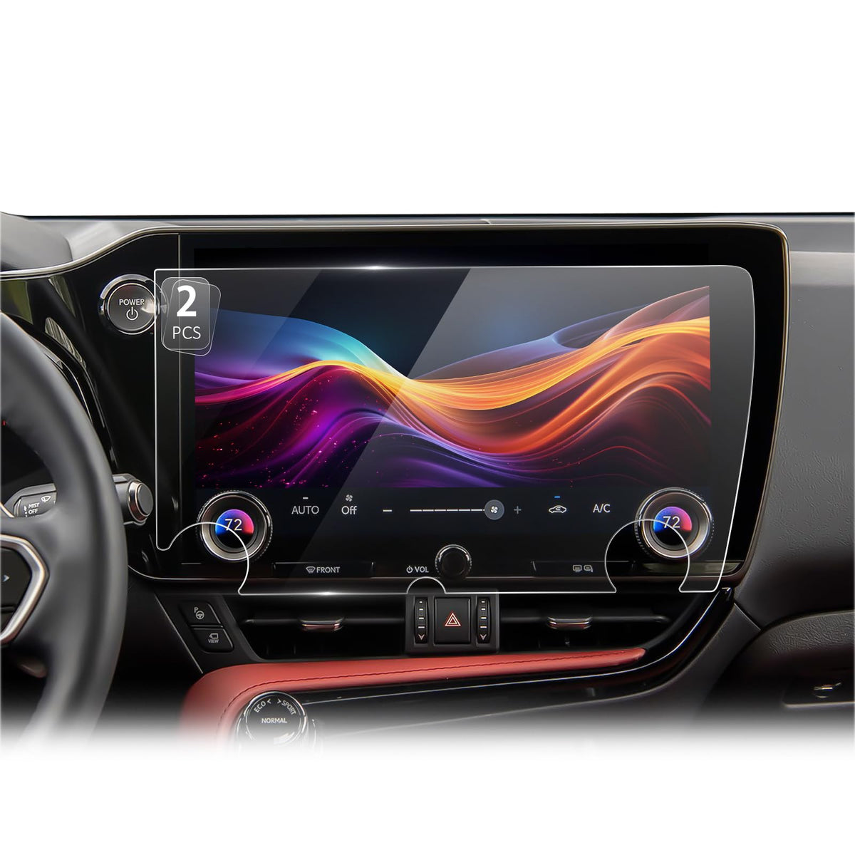 Cdefg (2Pcs Nx 250 350 Anti-Reflection Screen Protector, 14 Inch, For Lexus Nx 250 350 350H 450H+ F Sport Accessories, 2022 2023