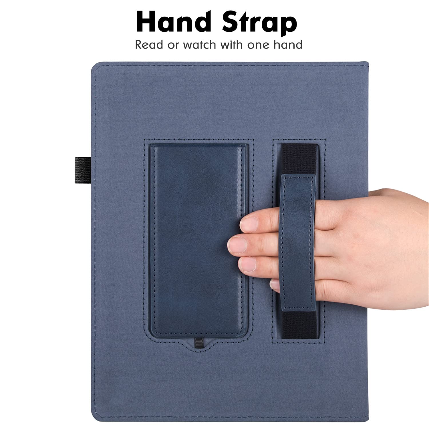 Bozhuorui Stand Case For 10.3 Remarkable 2 Epaper Tablet (2020 Release) - Premium Pu Leather Sleeve Cover With Pen Holder And Ha