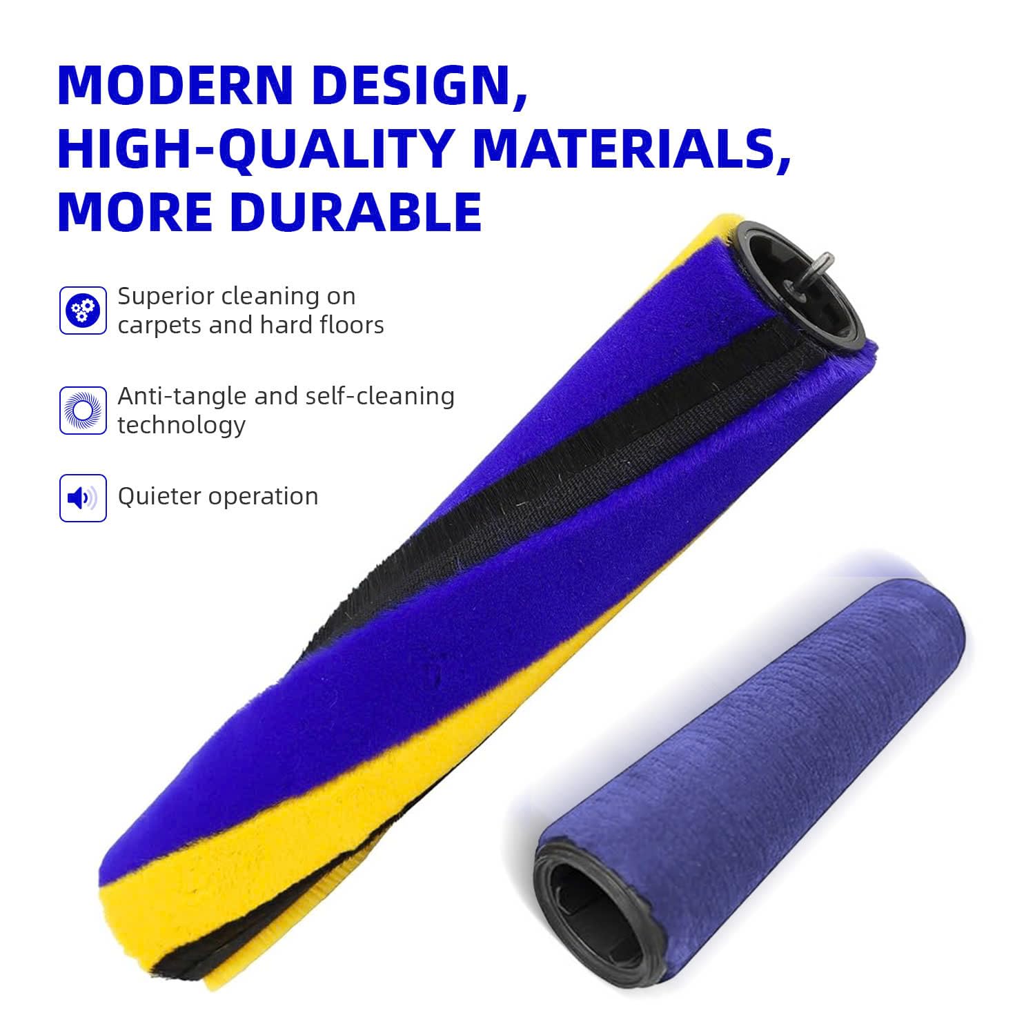 Premium Laser Slim Fluffy Brush Bar Replacement For Dyson Laser Slim Fluffy Cleaner Head & Fluffy Optic Cleaner Head, Fits Dyson