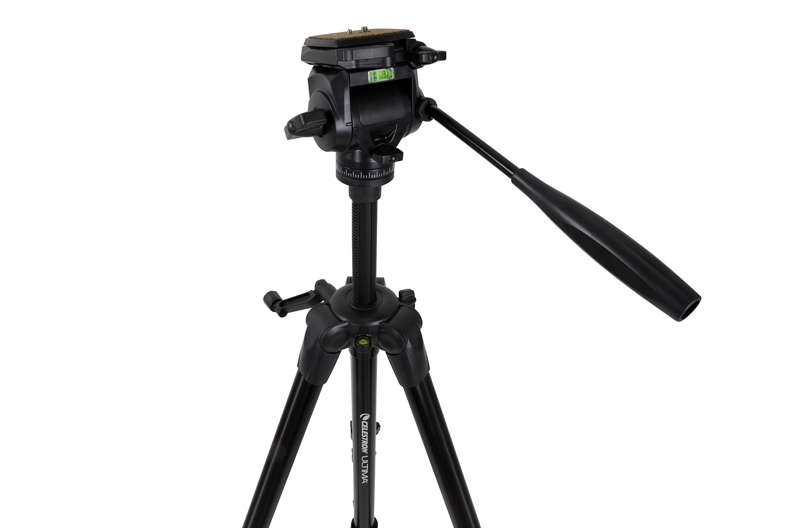 Celestron Ultima Pan Tilt Head Tripod   Excellent Choice For A Spotting Scope, Binocular Or Camera (93612)