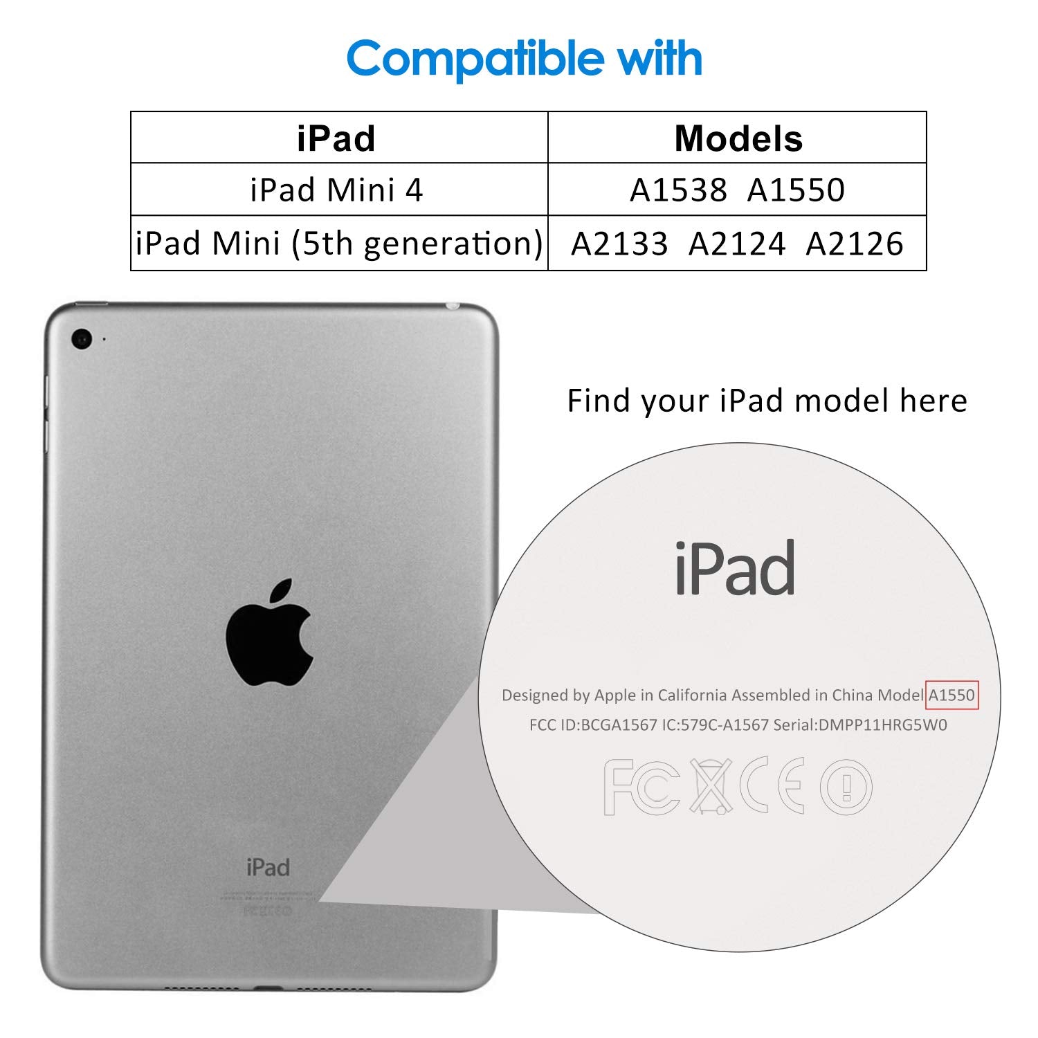 Jetech Screen Protector For Ipad Mini 5/4 (2019/2015 Model, 5Th/4Th Generation), Tempered Glass Film, 2 Pack