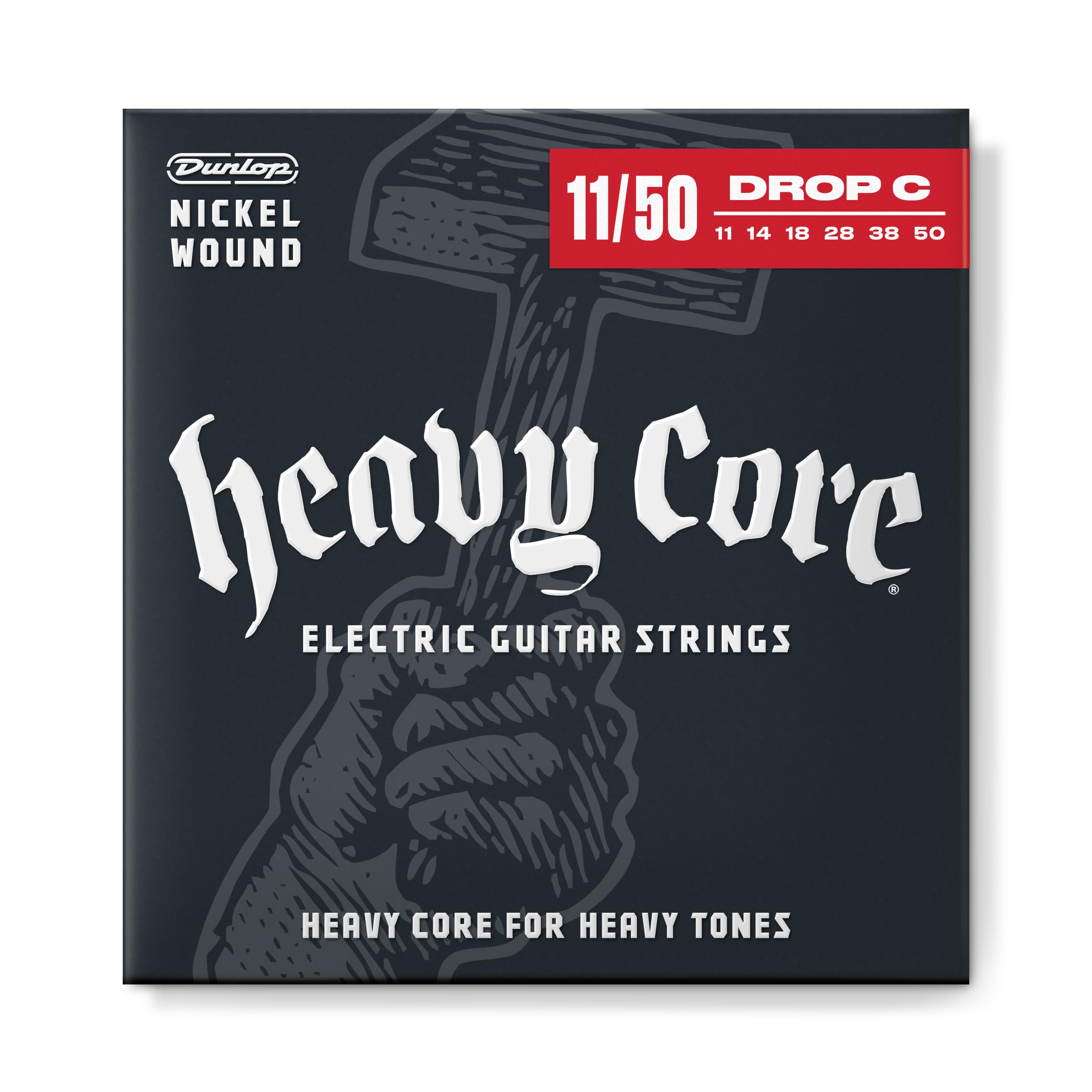 Jim Dunlop Heavy Core Electric Guitar Strings 11-50