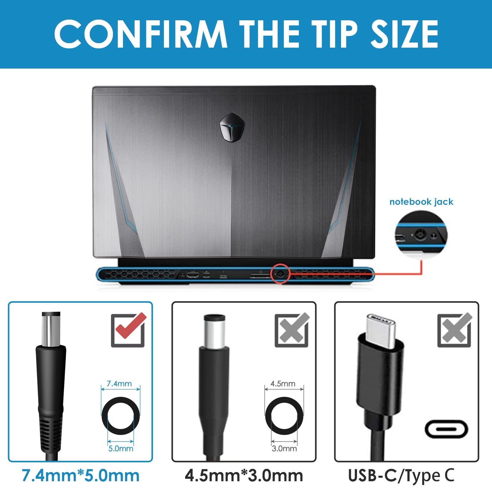 180W 130W Ac Charger Fit For Dell Dock Wd19 K20A001 D6000 D6000S Docking Station Dock Wd15 K17A001 Thunderbolt Dock Wd19Tb Wd19T