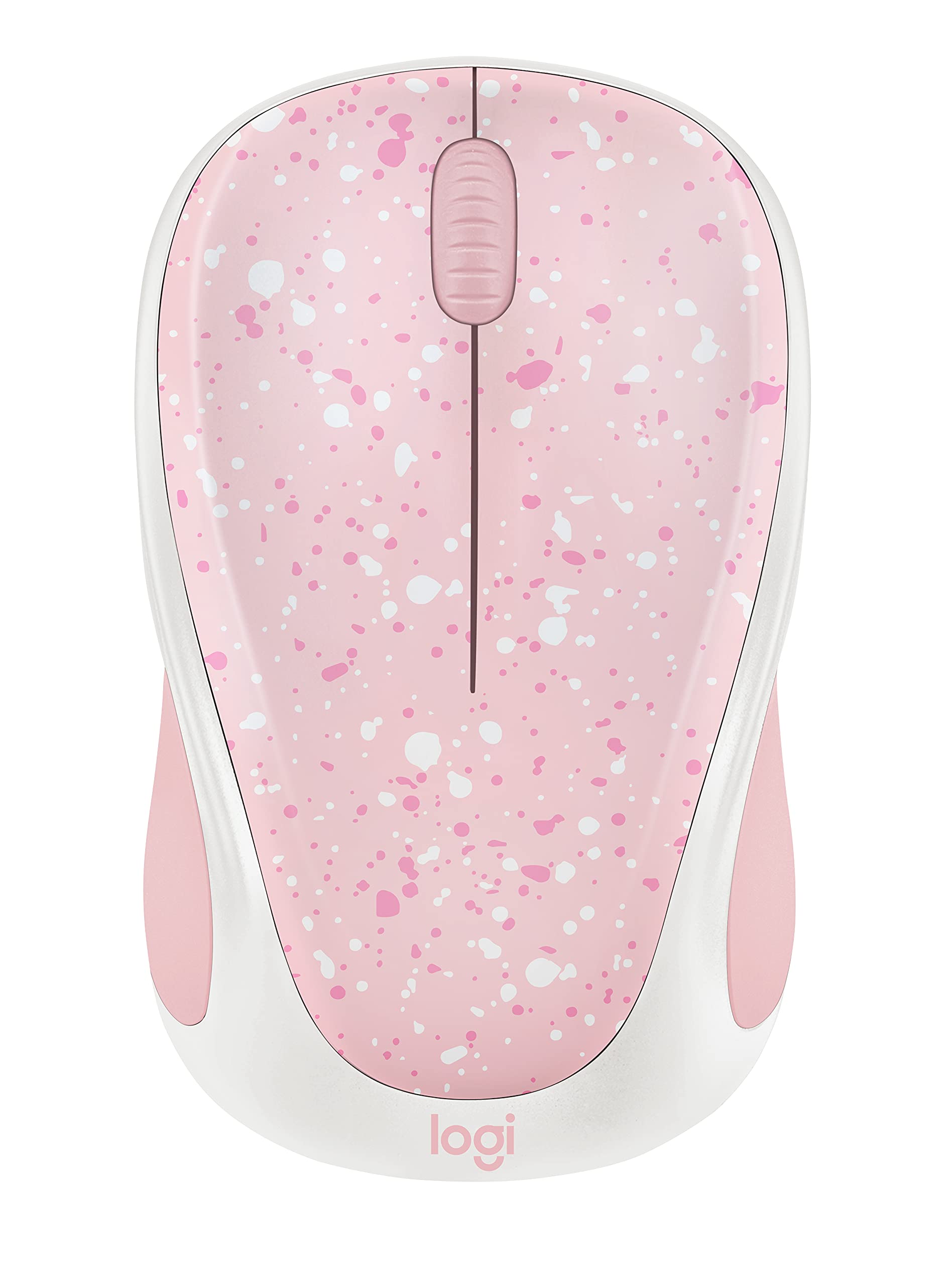 Logitech M317 Mouse   Rose Splash