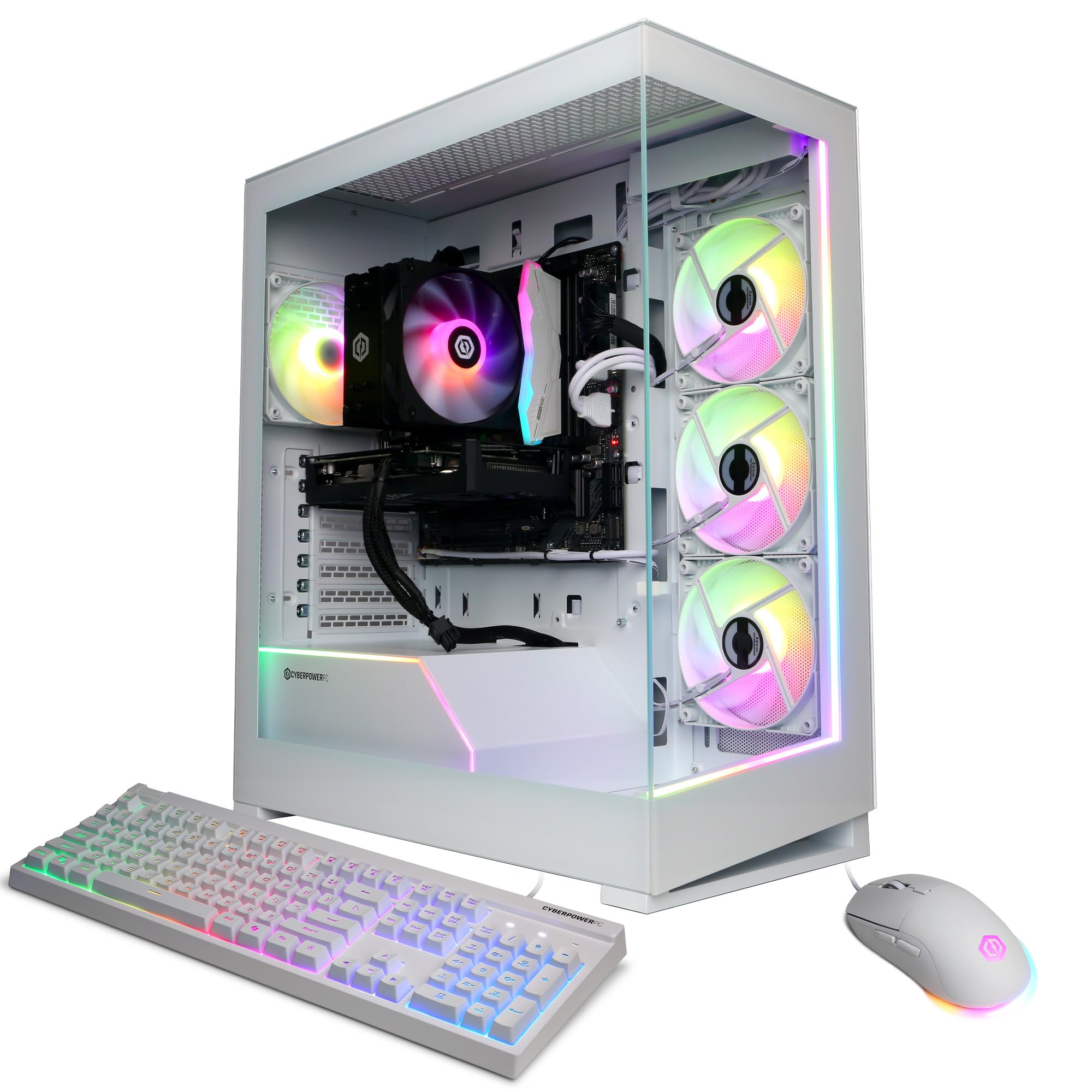 CyberPowerPC Gamer Xtreme VR Gaming PC, Intel Core Ultra 5 225F 3.3GHz, GeForce RTX 5060 8GB, 16GB DDR5, 2TB PCIe 4.0 SSD, WiFi 