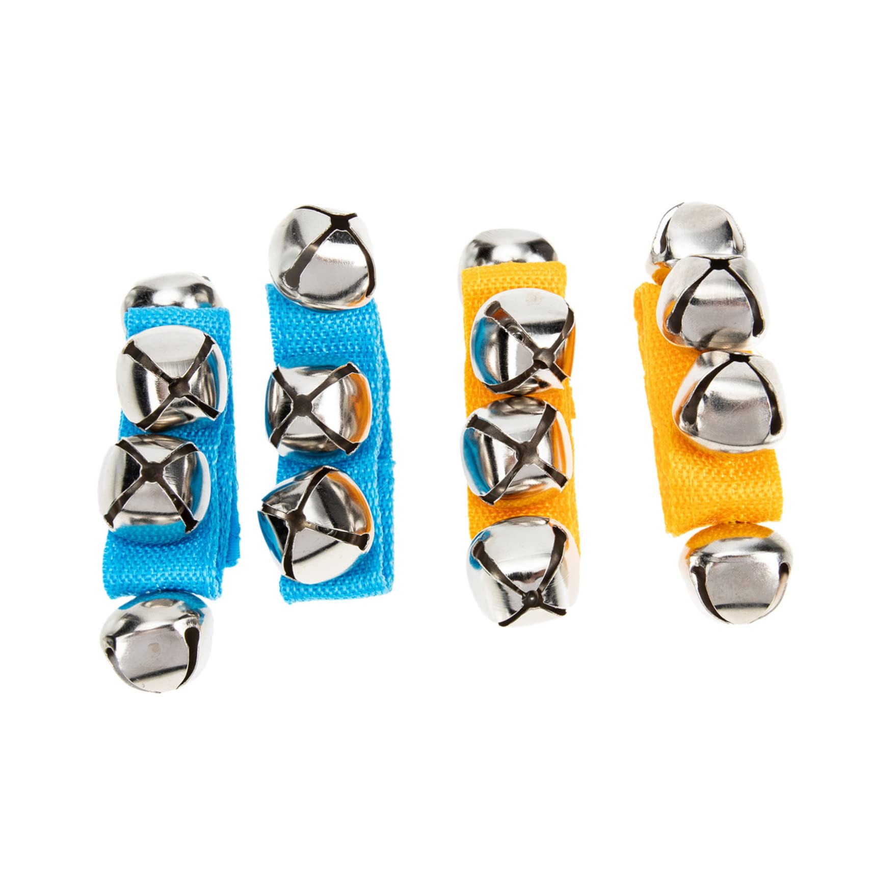BESPORTBLE 4pcs Wrist Bells Musical Bracelet Jingle Bells for Lightweight Handheld Percussion Instruments for Adults for Christm