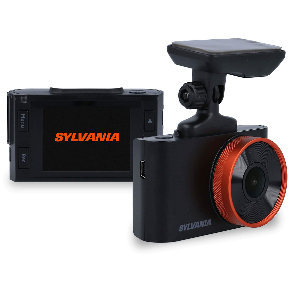 Sylvania   Roadsight Pro Dash Camera   130 Degree View, Hd 1296P, 16Gb Sd Memory Card Included, Loop Recording, Gsensor, 2 Inch