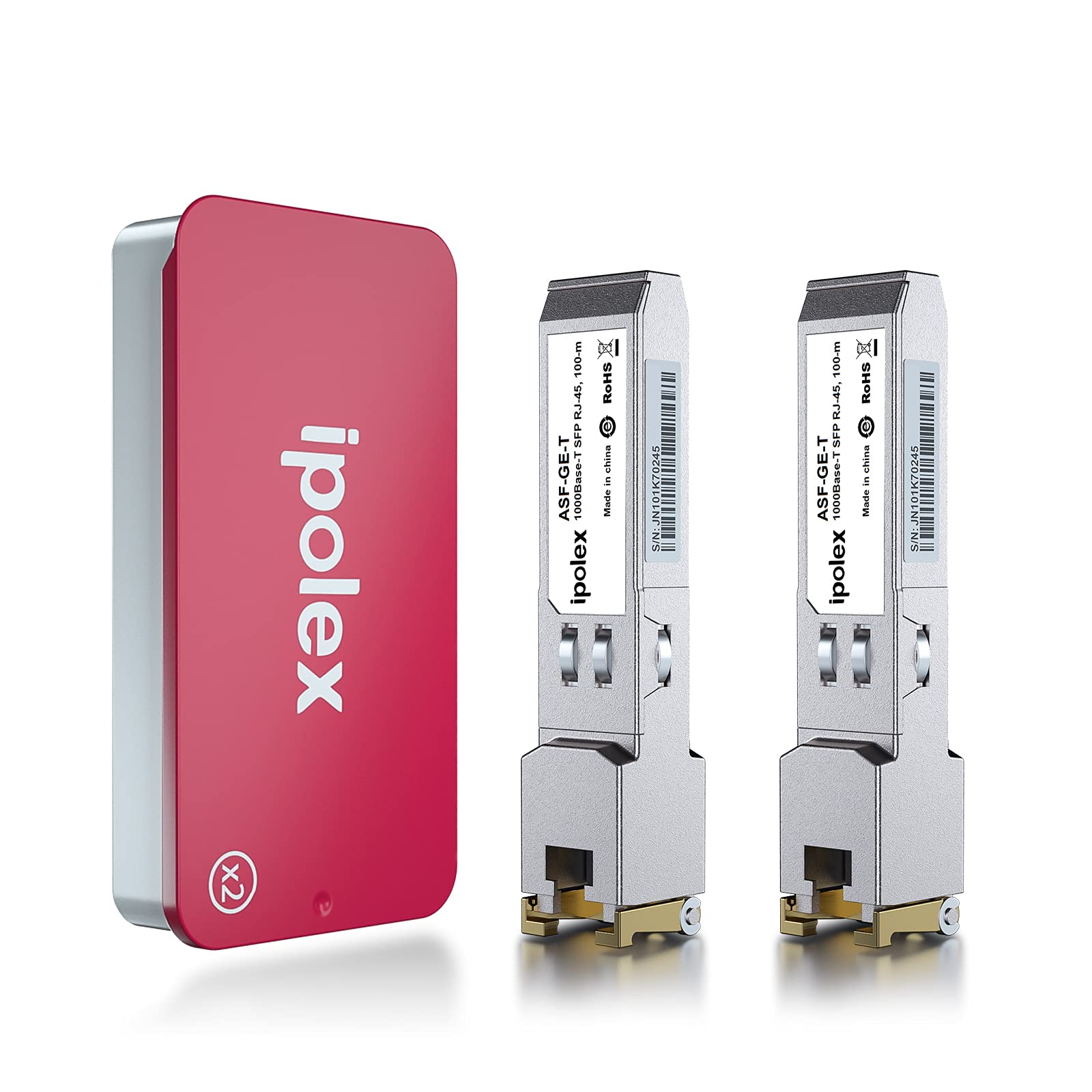 Gigabit Sfp To Rj45 Copper Sfp Transceiver, 1.25G Sfp T Copper Sfp, 1000Base T Mini Gbic For Cisco Glc T/Sfp Ge T, Ubiquiti Uf R