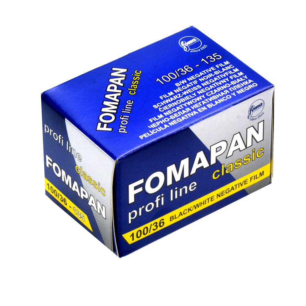 Foma Fomapan 100 ISO Black & White Negative Film, 35mm, 36 exposure
