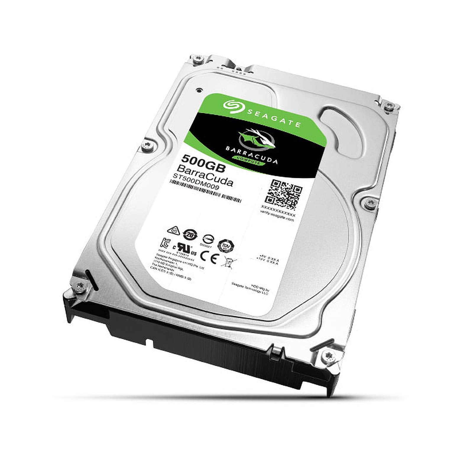 Seagate Barracuda 500Gb Internal Hard Drive Hdd     3.5 Inch Sata 6 Gb/S 7200 Rpm 32Mb Cache For Computer Desktop Pc (St500Dm009