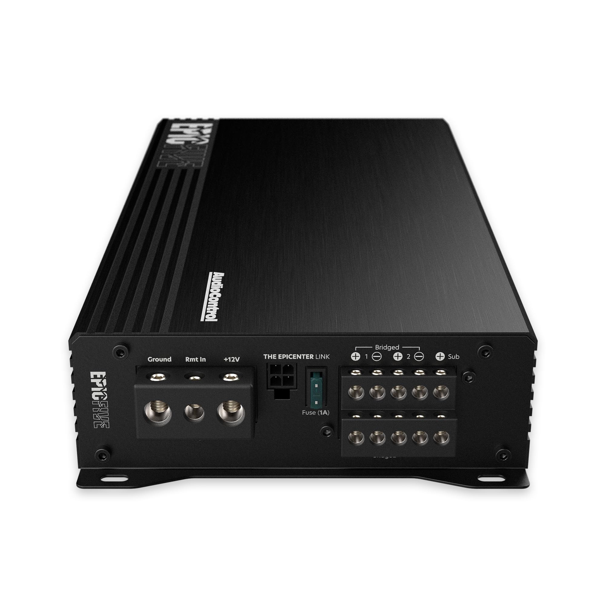 Audiocontrol Epicfive Epic Series 1100 Watt Rms 5 Channel Car Audio Amplifier, Class D, Epic Boost, Subsonic Filter, High Pass/L