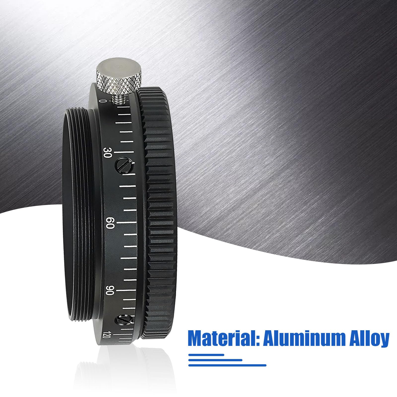 Svbony Sv210 Camera Angle Adjuster, M63 Caa 360 Degree Rotator, For Sv550 80Mm F6 Visual Rotation, Caa For Deep Sky Astrophotogr