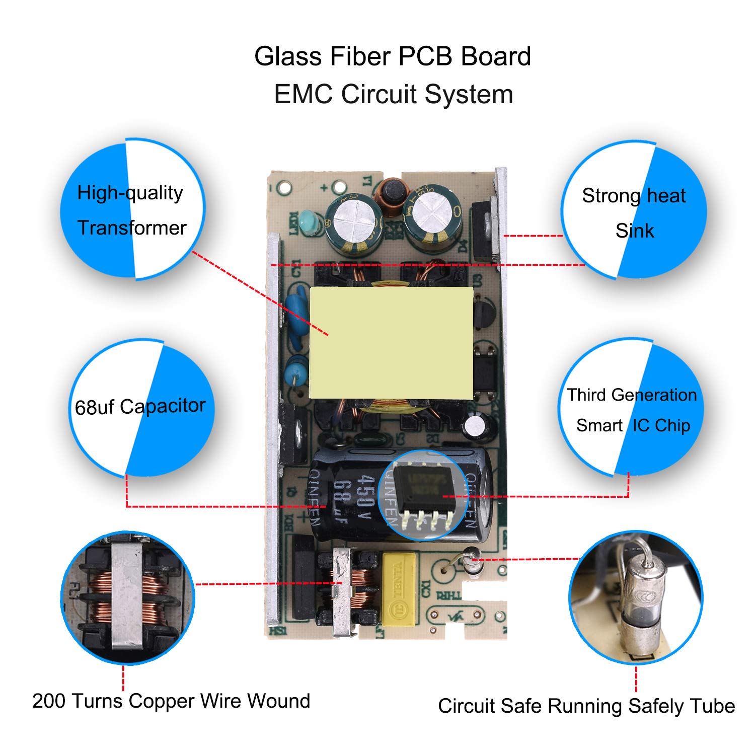 Coolm 12V 3.5A Power Supply Adapter 3.5Amp 42W 3500Ma For Netgear Nighthawk Router R6700 R7000 Wifi System Ac3000 Ac2200 Rbk53 R