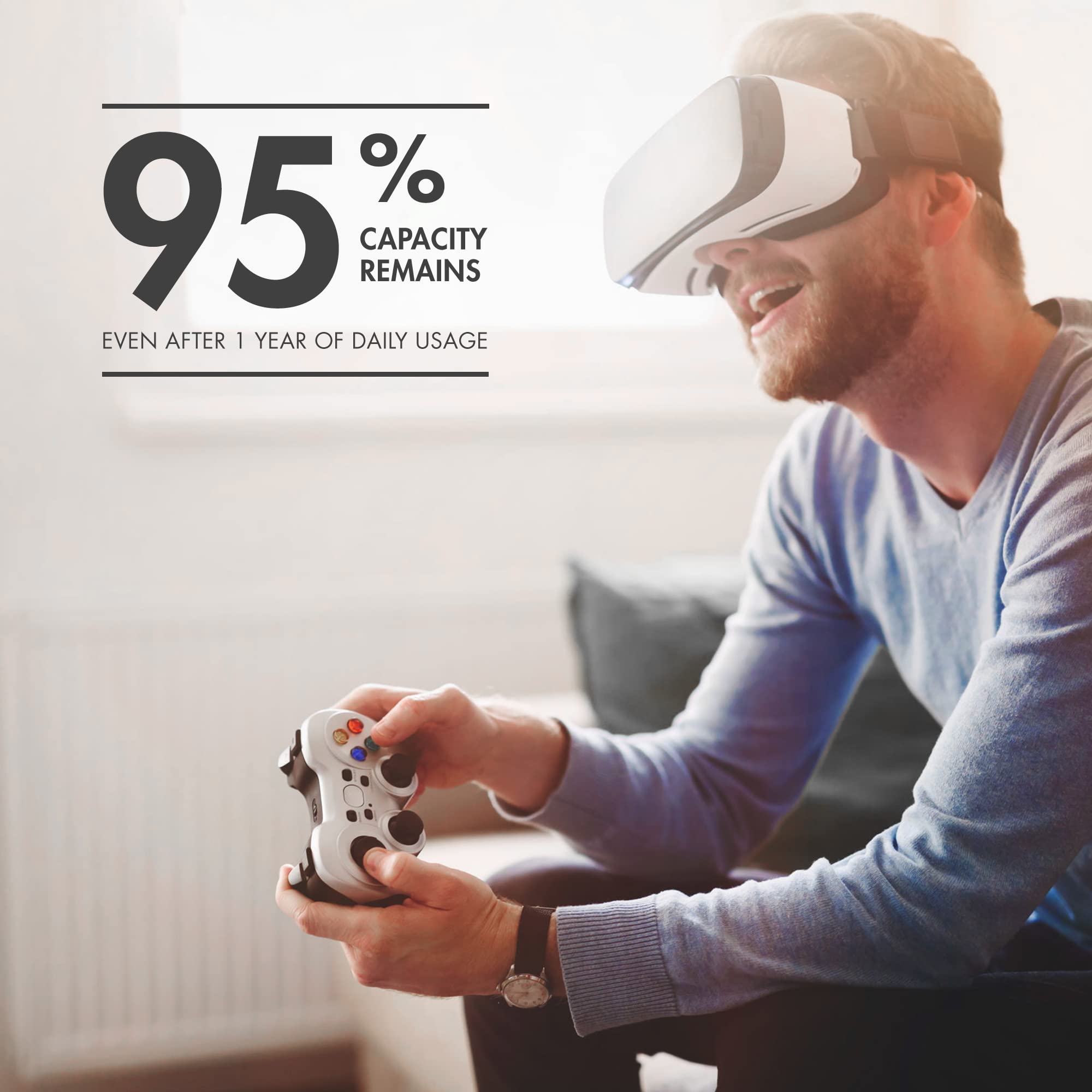 Tenergy Aa Rechargeable Batteries 2000Mah Pre Charged Low Self Discharge For Remote Controllers, Toys, Flashlight, Mouses, 4 Pac