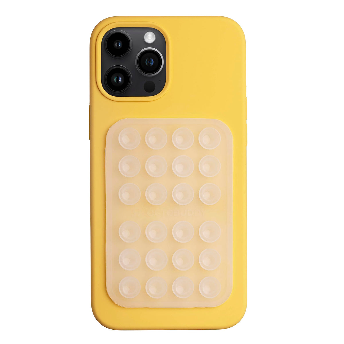 Octobuddy Max Silicone Suction Phone Case Adhesive Mount   Hands Free, Strong Grip Holder For Selfies And Videos   Durable, Easy