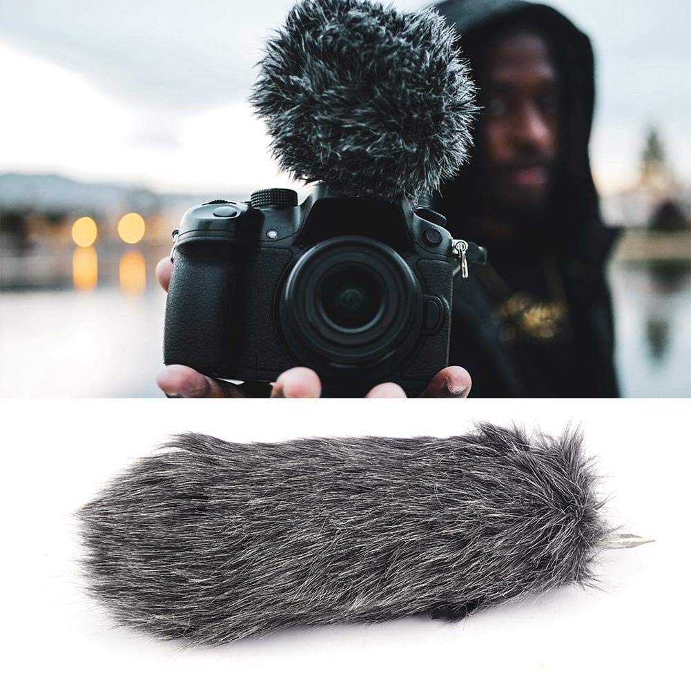 Yoidesu Artificial Fur Microphone Wind For Rode ,Windscreen Blocker Cover Furry Microphone Deadcat For Rode Lavalier Microphone