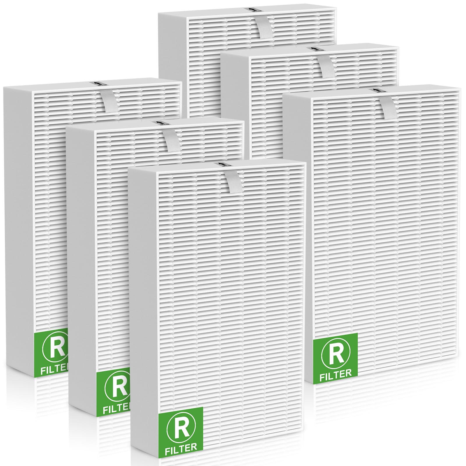 Hpa300 Hepa Filter Replacement For Honeywell Air Purifier Hpa300 Series, 6 True Hepa Filter R Compatible With Hpa300 Hpa200 Hpa1