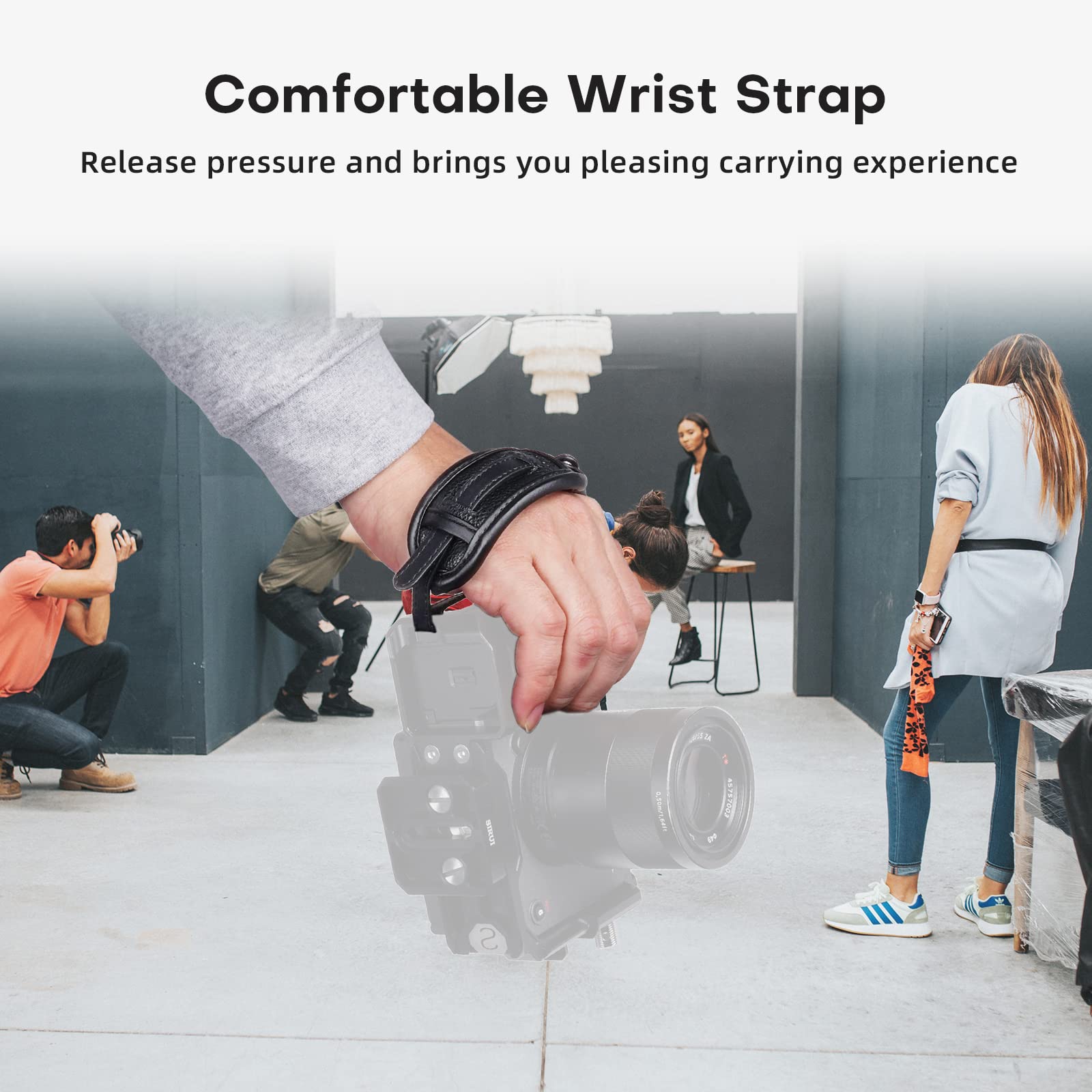 Sirui Full Camera Cage For Sony Fx3/Fx30, Compatible With Original Xlr Handle, With Hdmi Cable Clamp, 1/4-20 Threaded Holes, 3/8