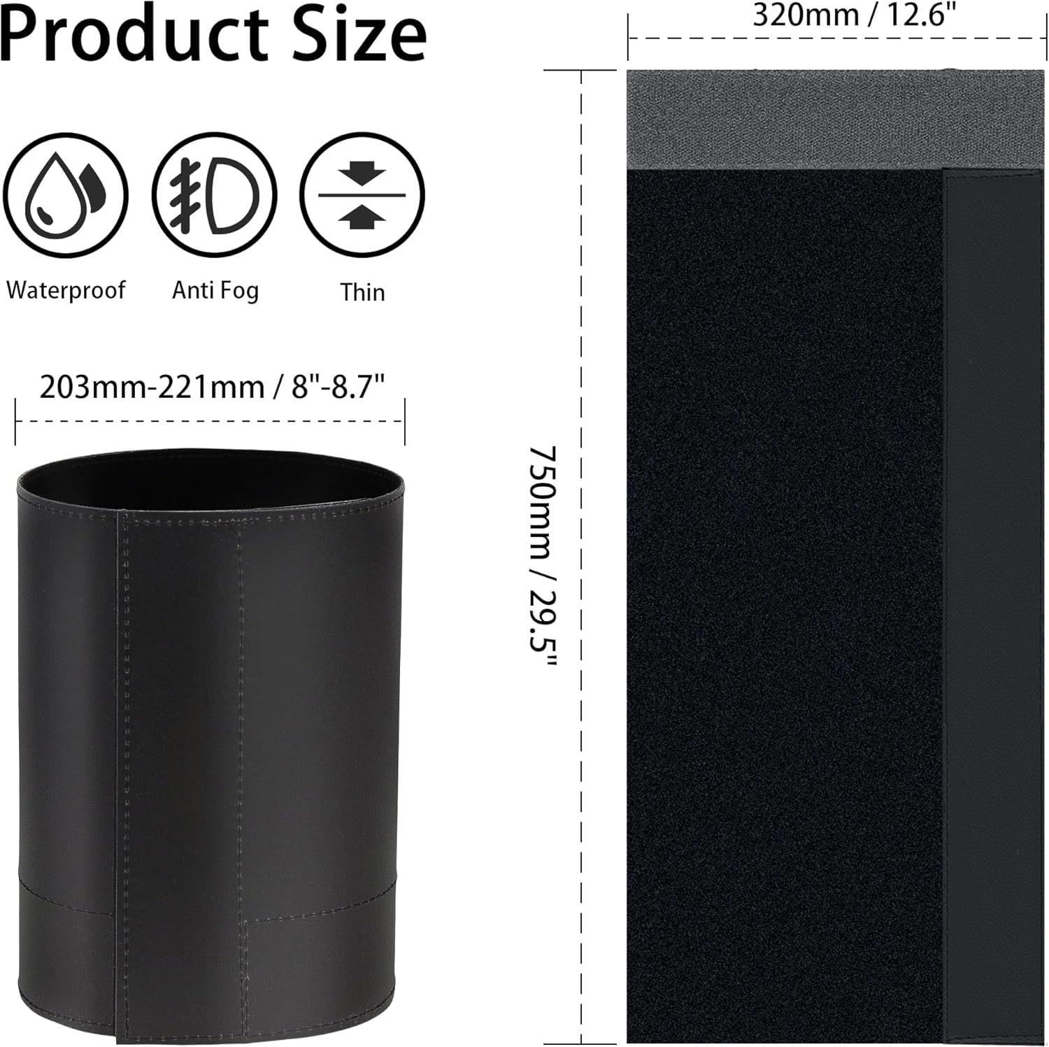 Astromania Flexible Dew Shield For Telescope Front Outer Diameter From 203 221Mm Diameter   Keep Dew Away And Gives You Clear Ob