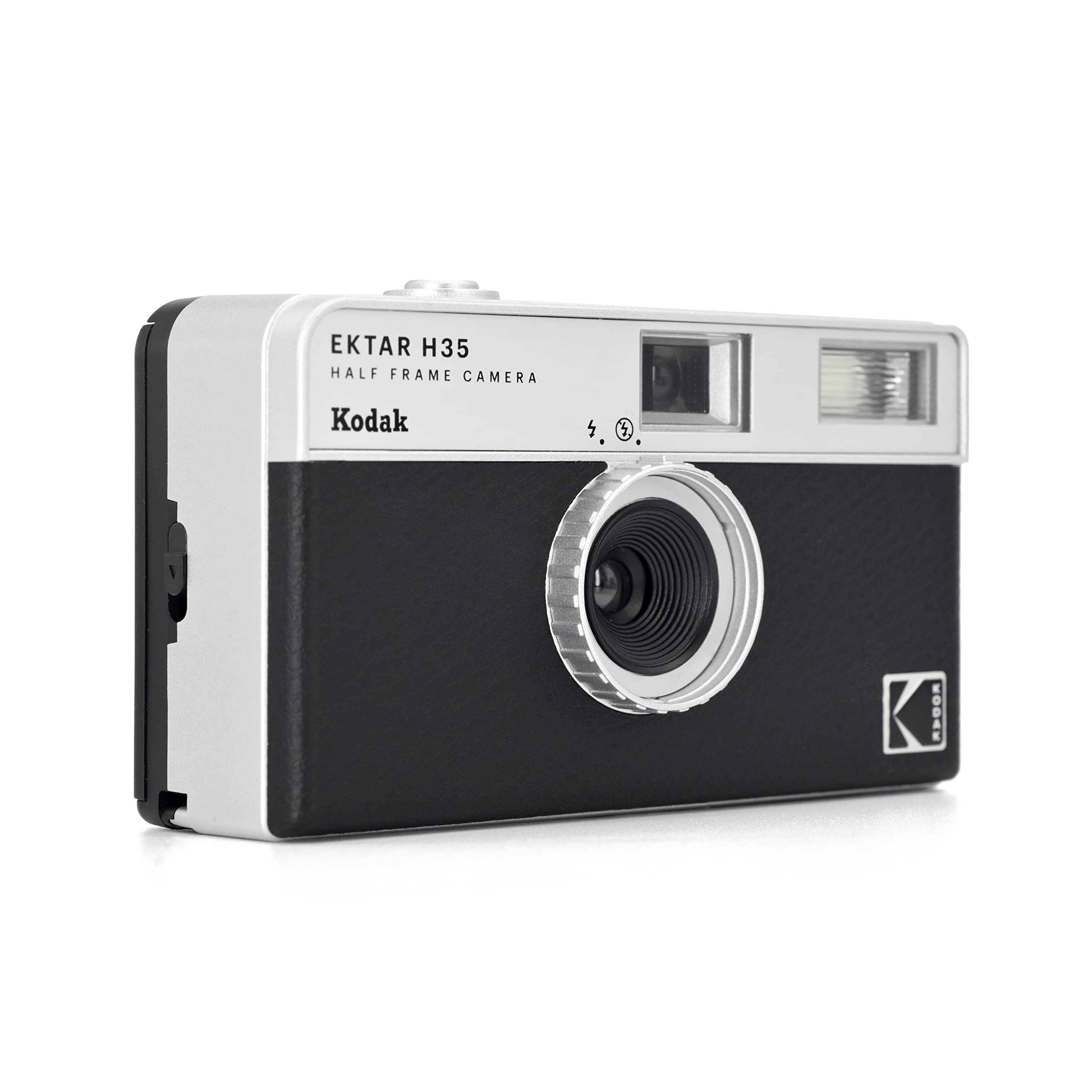 Kodak Ektar H35 Half Frame Film Camera, 35Mm, Reusable, Focus-Free, Lightweight, Easy-To-Use (Black) (Film & Aaa Battery Are Not