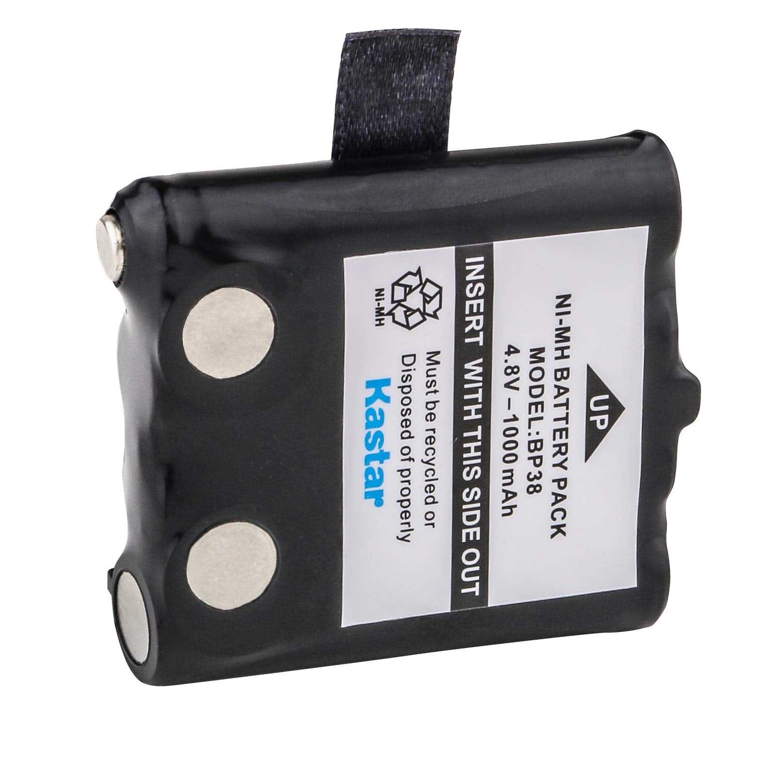 Uniden Bp38 Replacement Nimh Battery Pack (Set Of 2); For Uniden Gmr Radios And Some Vhf Radios; Fits Vhf Models Mhs050 2, Atlat