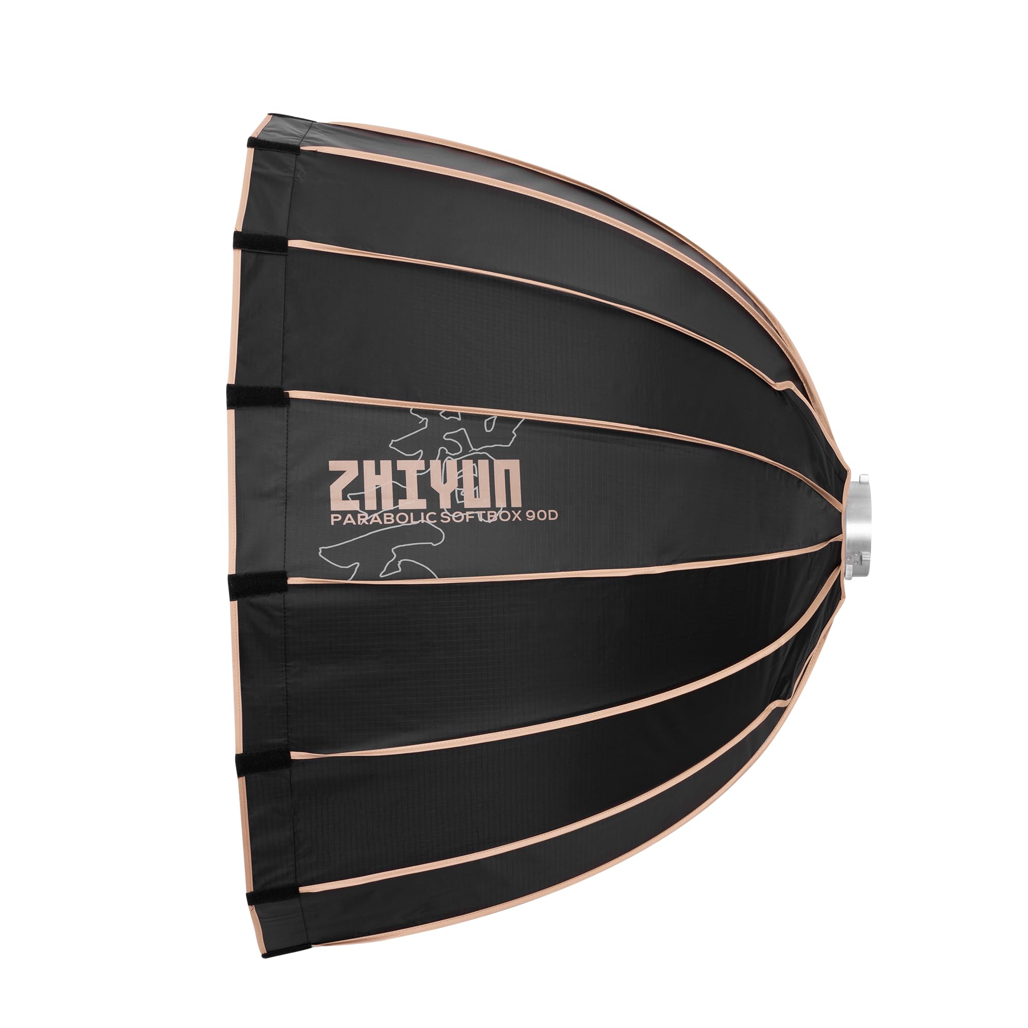 ZHIYUN 35inch/90cm/2.9ft Parabolic Light Softbox Quick Release with Bowens Mount for Photography Studio, Video Recording, Portra