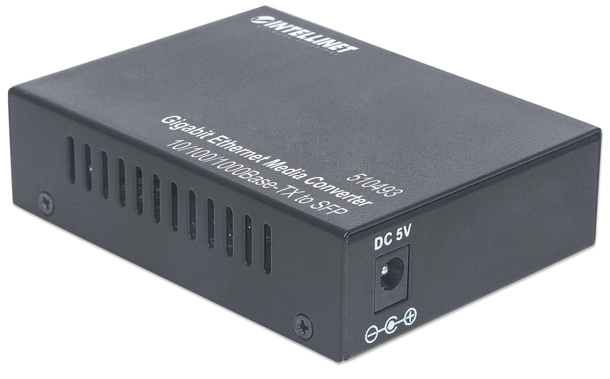 Intellinet Network Solutions Gigabit Ethernet To Sfp Media Converter