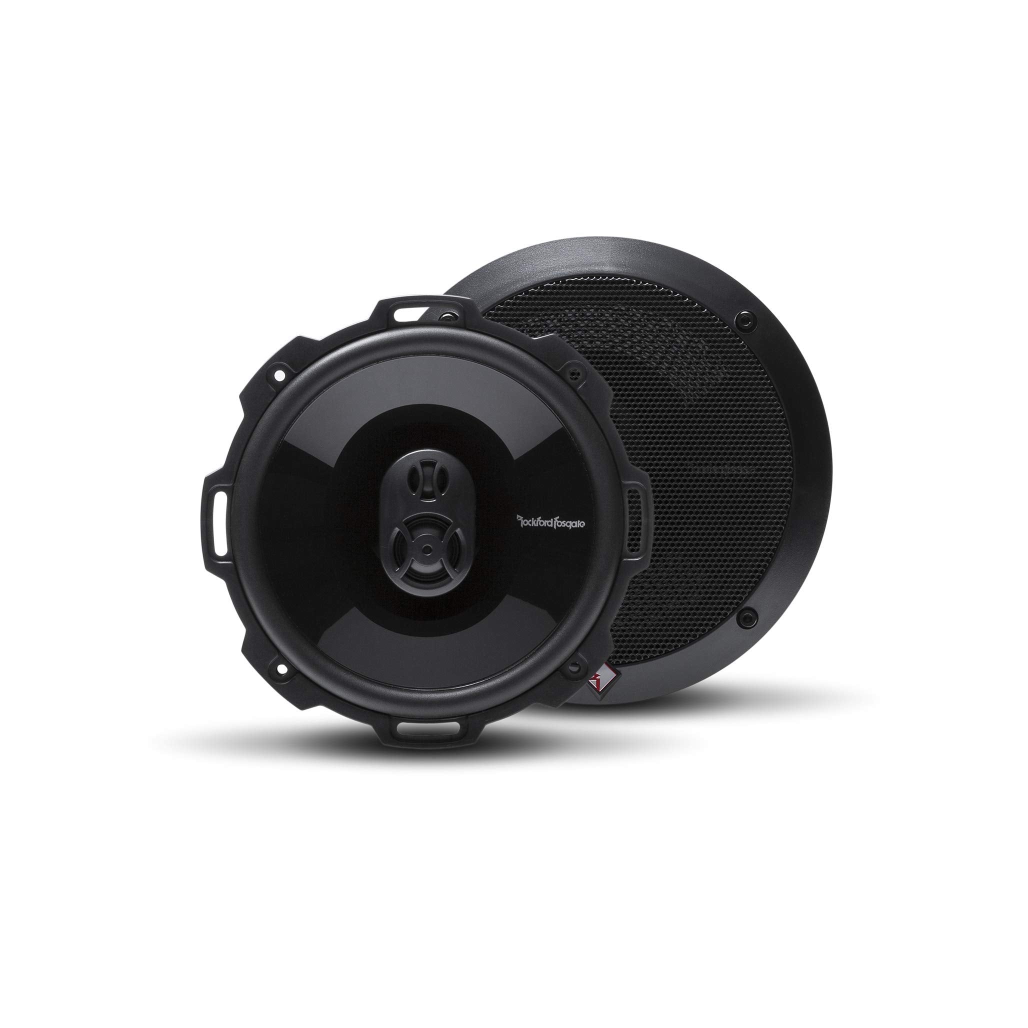Rockford Fosgate P1675 Punch 6.75' 3 Way Coaxial Full Range Speakers   Black (Pair)