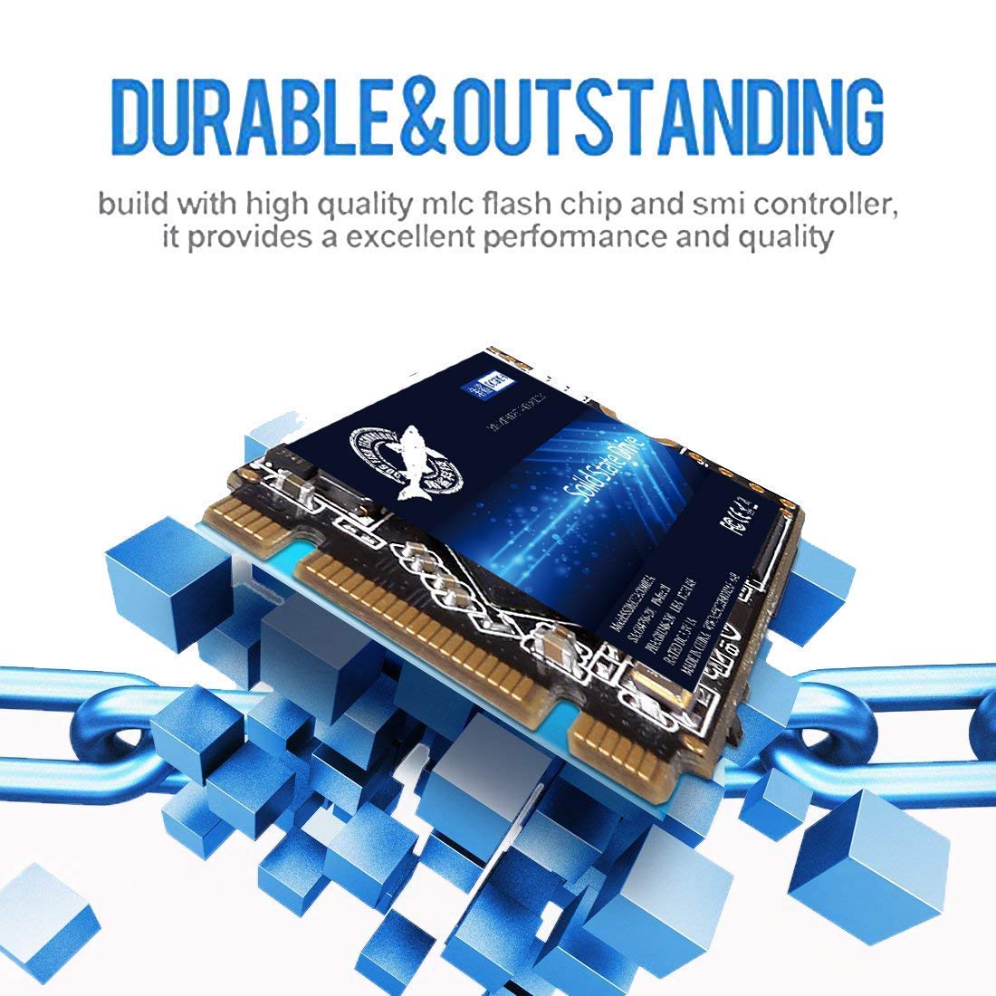 Ssd Sata M.2 2242 500Gb Dogfish Ngff Internal Solid State Drive High Performance Hard Drive For Desktop Laptop Sata Iii 6Gb/S (500Gb, M.2 2242)