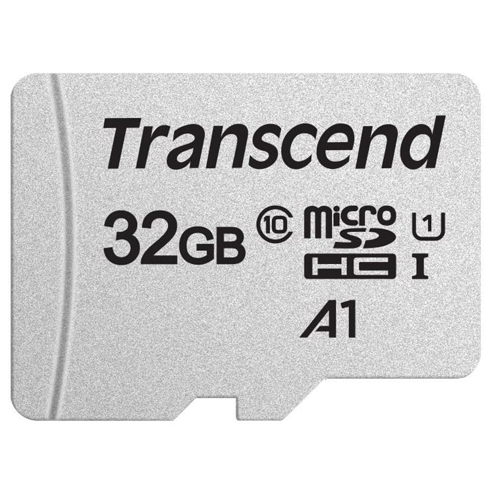 Transcend 32 GB Memory Card, Compatible with Polaroid Snap Instant Digital Camera Memory Card 32GB microSDHC Memory Card with SD Adapter