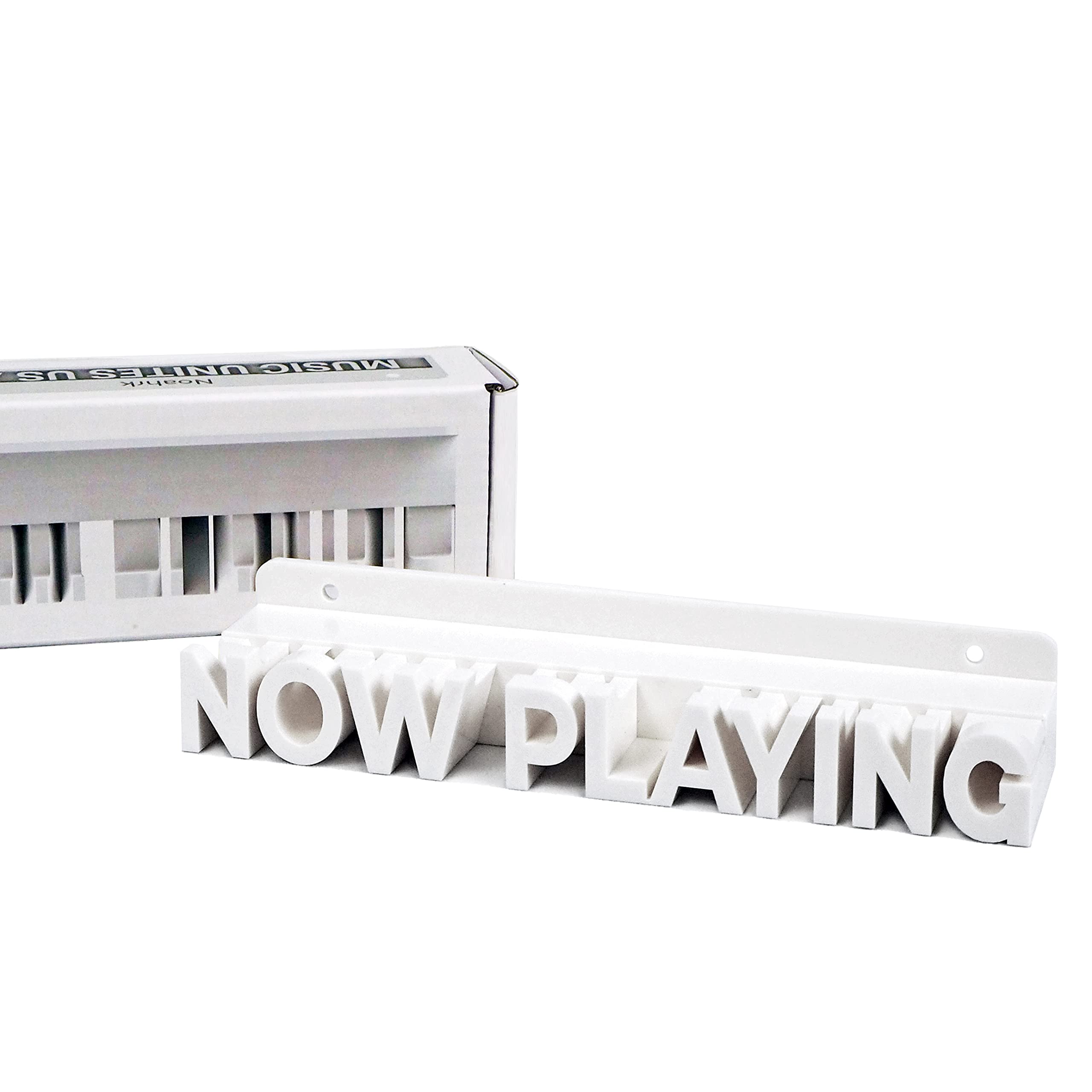 Noahrk Plastic Storage Rack, White, 20In X 15In X 10In