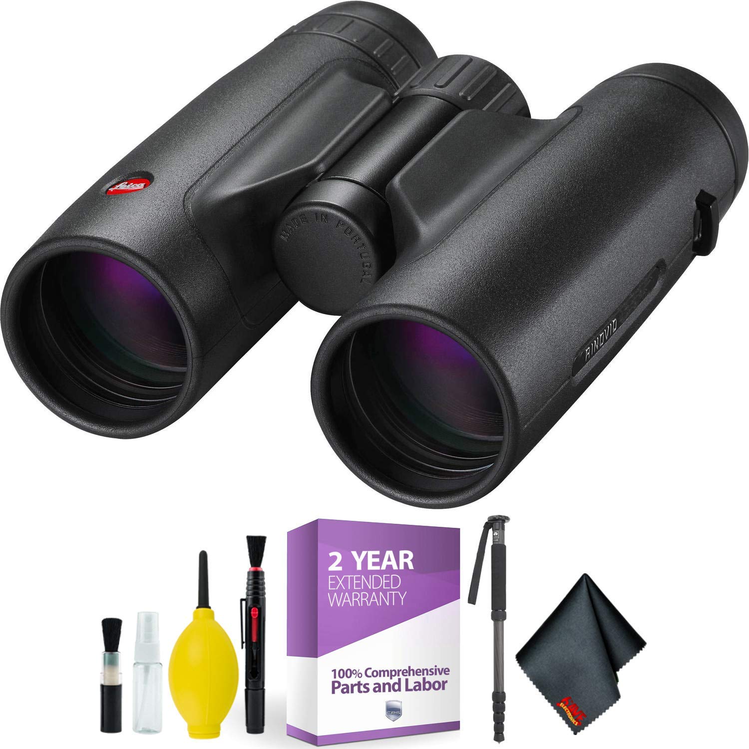 Leica 10X42 Trinovid Hd Binocular + Cleaning Kit Essential Accessories Bundle