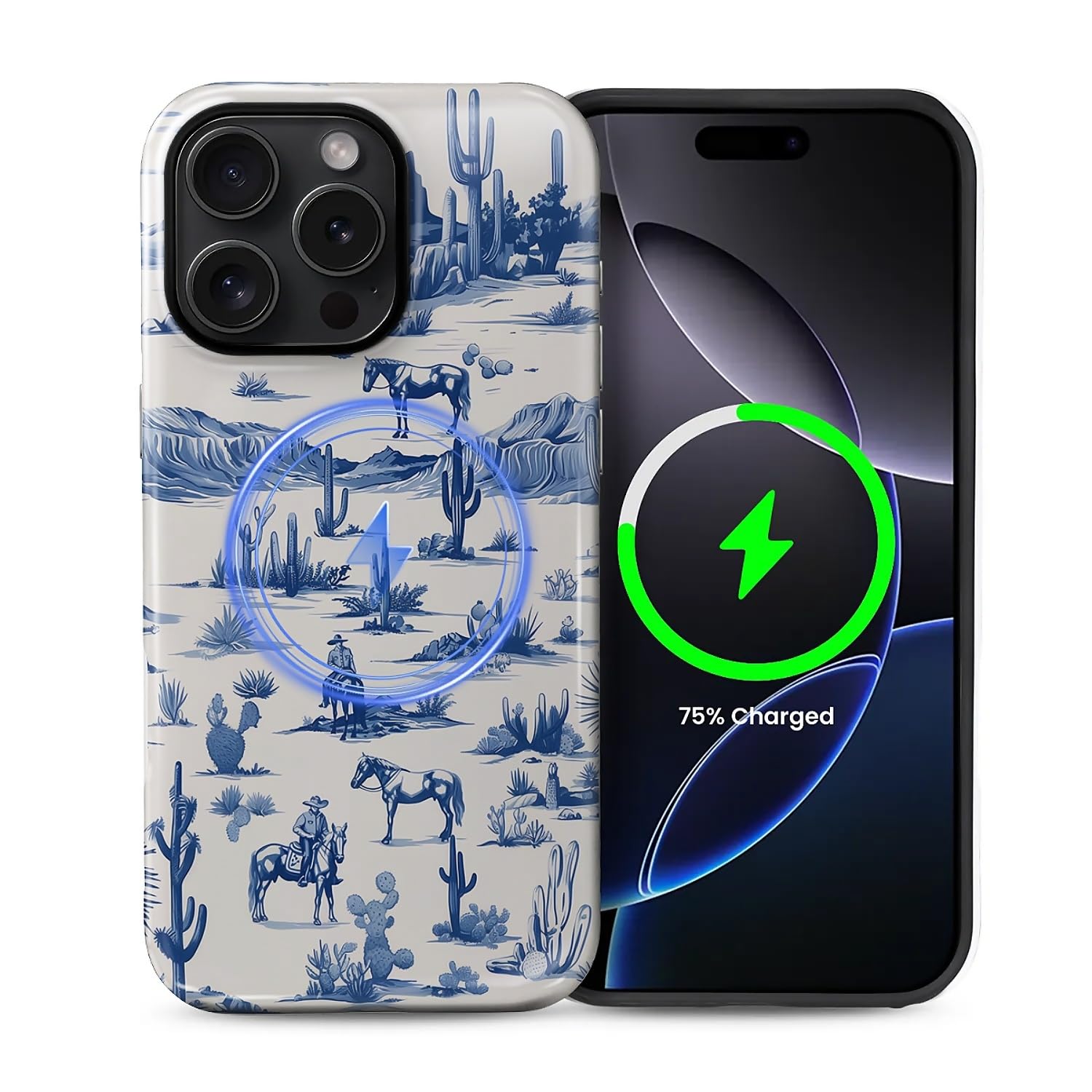 Fkbrcl4U For Iphone 14 Pro Max Case, Hybrid 2-Layer Silicone Protective Glossy Case For Magsafe For Iphone 14 Pro Max Western Co