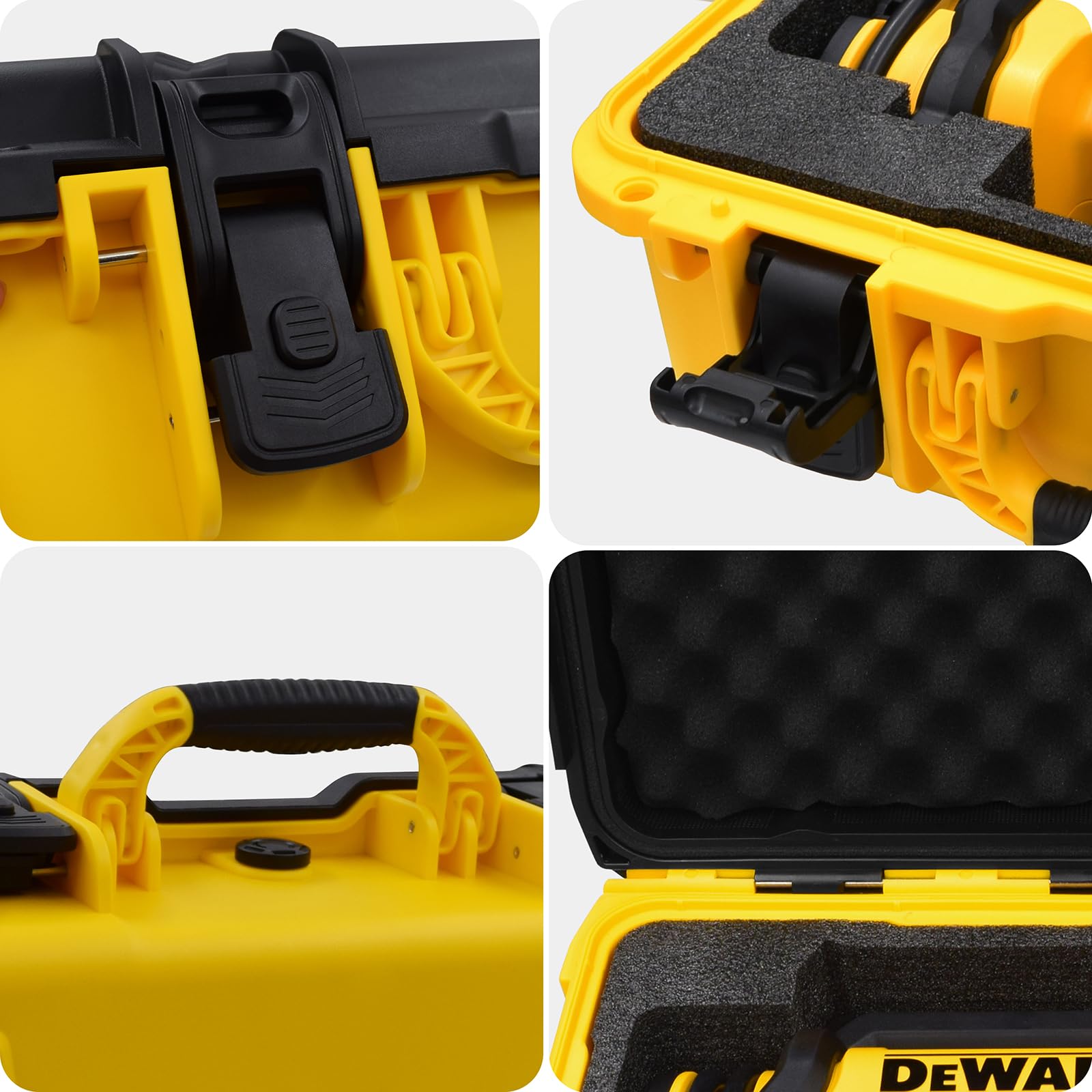 Air Compressor Case For Dewalt 20V Max Tire Inflator Dcc020Ib   Waterproof, Dustproof, Shockproof Air Pump Hard Storage Carrying