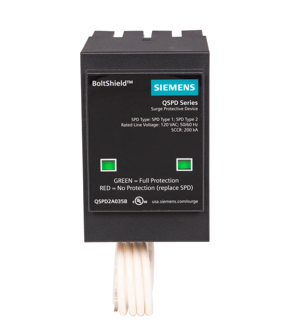 Siemens Qspd2A035B 35 Amp Boltshield Indoor Surge Protective Device