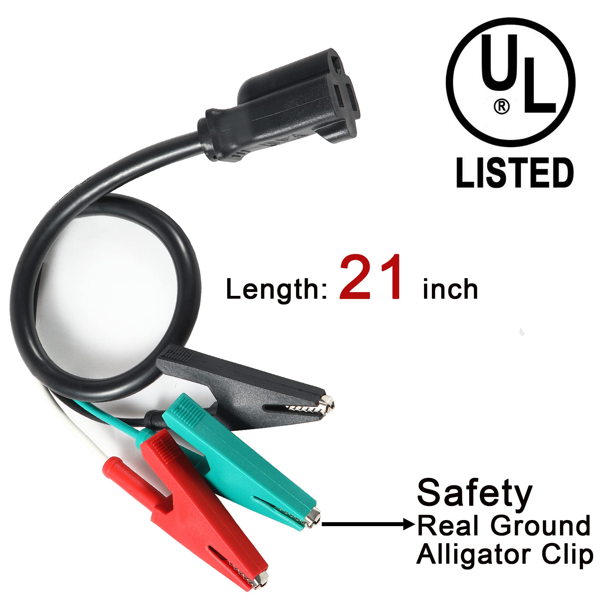 Hvac Adaptor Cord:Heavy Adaptor Cord Compatible With Yellow Jacket 69522 Hvac Tools Clearance And Equipment Circuit Breaker Find