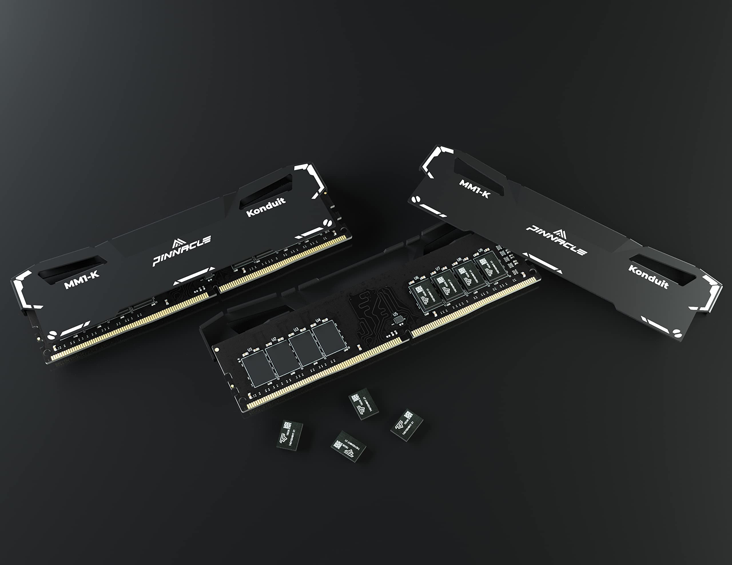 Timetec Pinnacle Konduit 32Gb Kit(4X8Gb) Ddr4 3200Mhz Pc4 25600 Cl16 18 18 38 Xmp2.0 Overclocking 1.35V Compatible For Amd And I