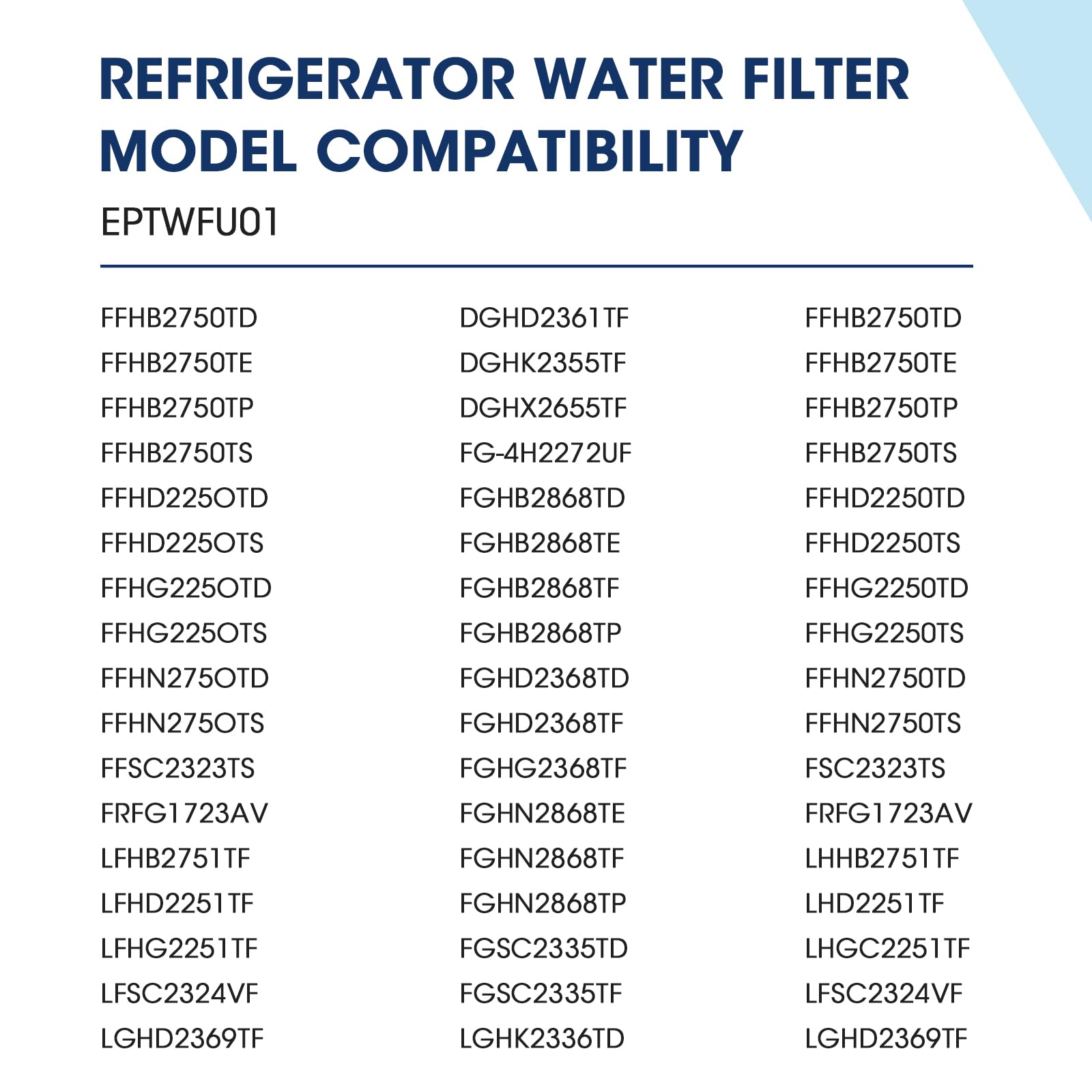 Marriotto Water Filter Replacement, Compatible With Eptwfu01, Ewf02, Pure Source Ultra Ii And Pure Air Ultra 2 Air Filter (3+3)