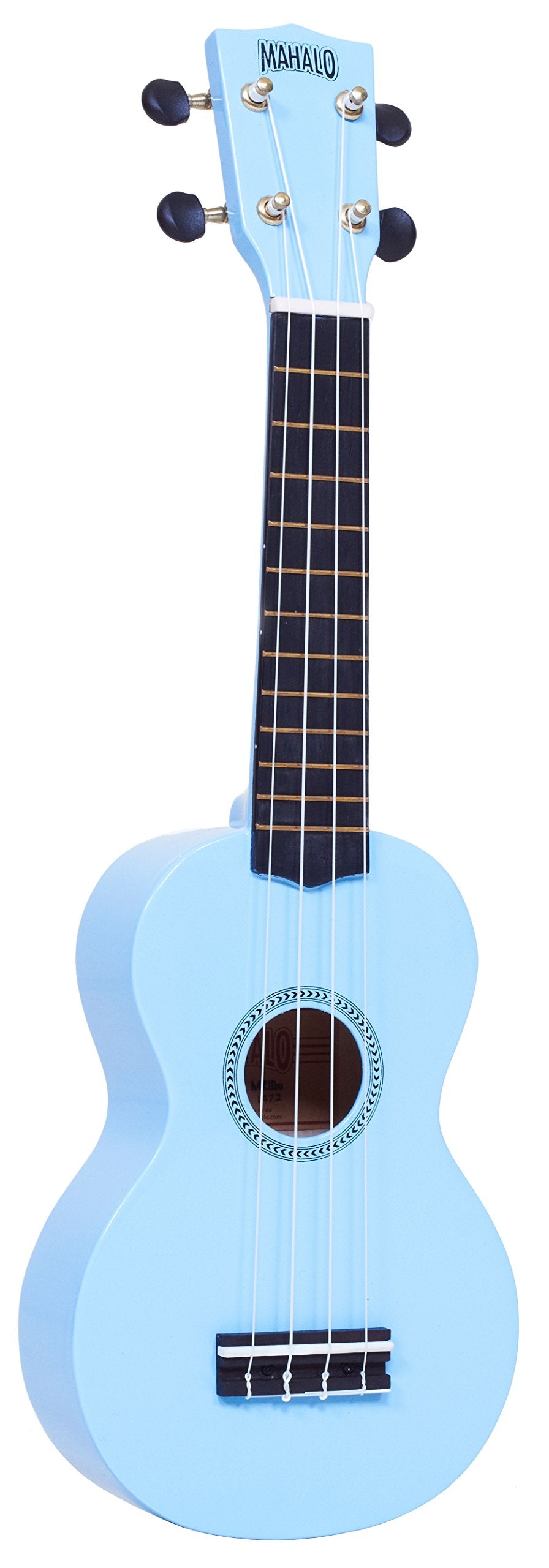 Mahalo Ukuleles Mr1Lbu Rainbow Series Soprano Ukulele,Light Blue