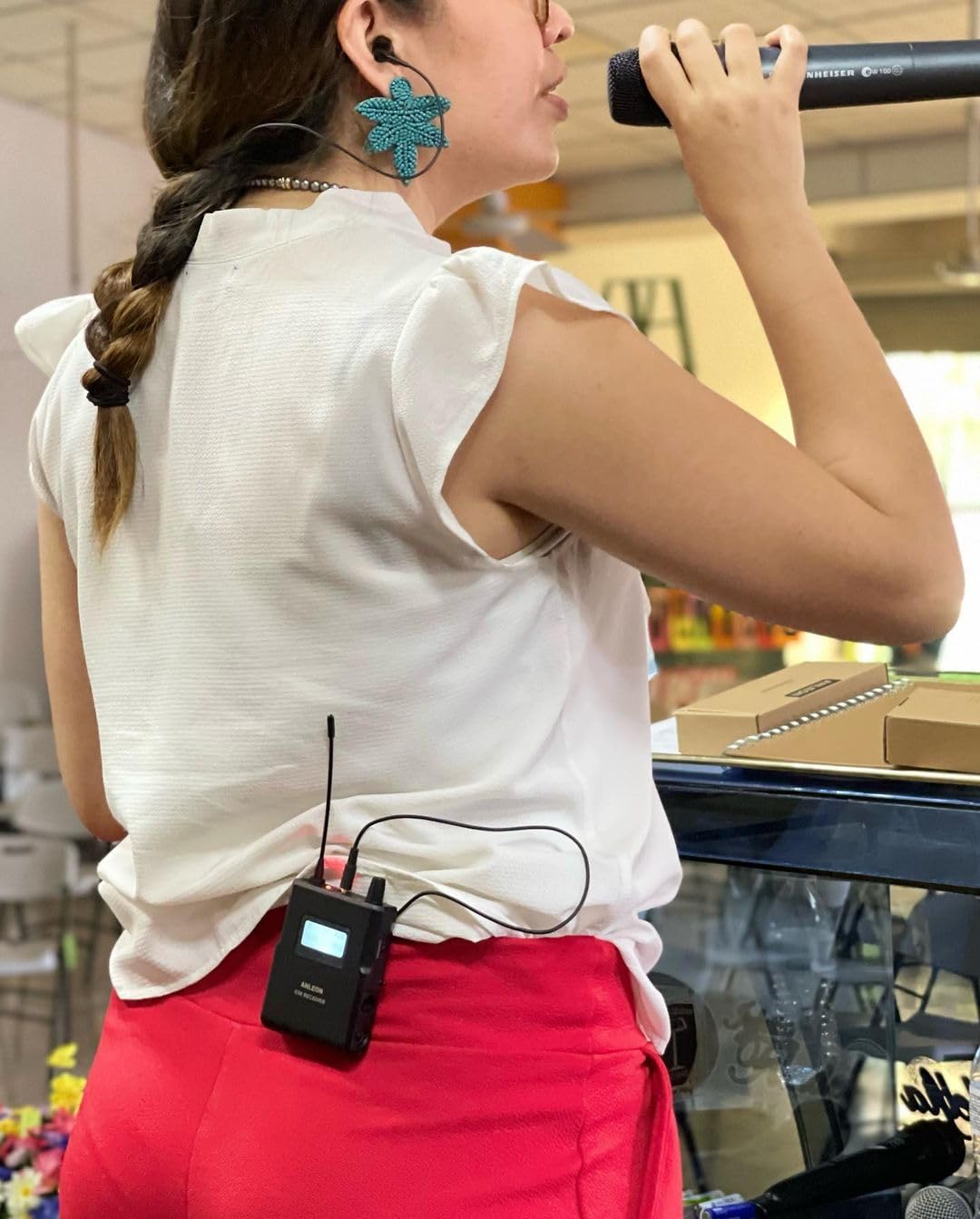 Anleon S2 Wireless In-Ear Monitor System Uhf (561-568Mhz, Transmitter And Receiver)