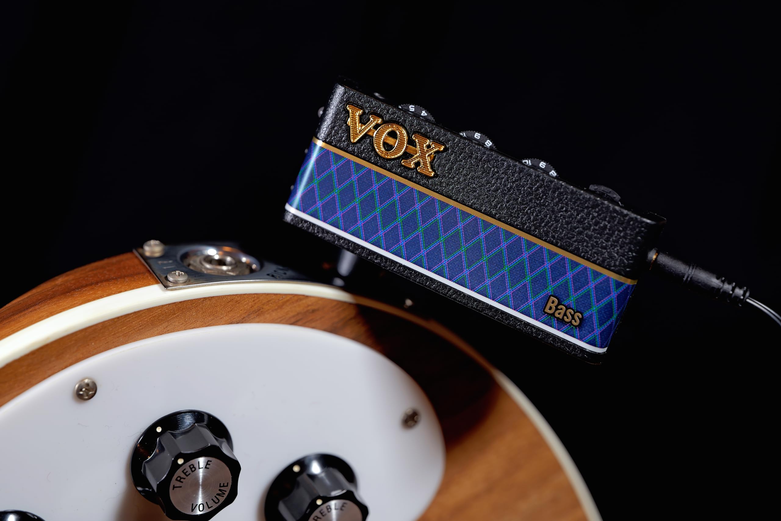 Vox Amplug 3 Bass Compact Bass Headphone Amplifier W/ Built-In Fx And Speaker Emulation