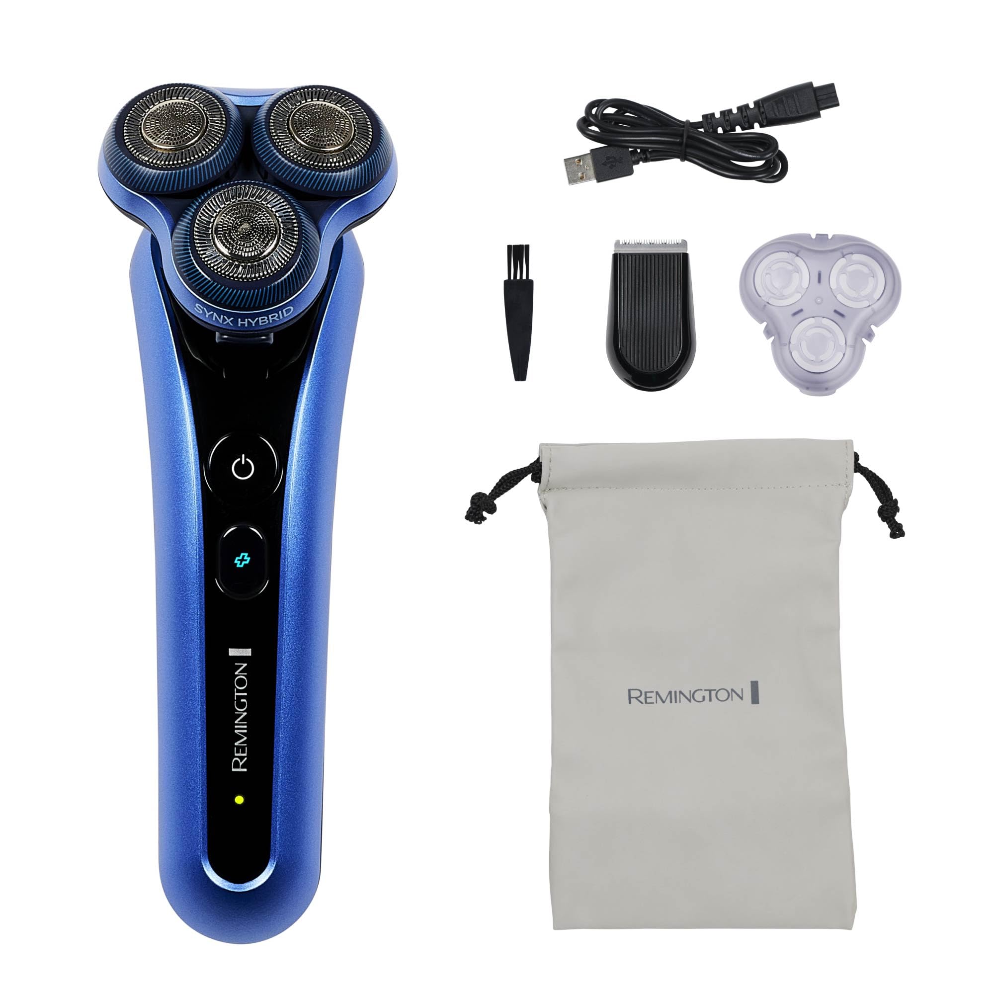 Remington Limitless X7 Shaver For Men, Titanium Blades And Power Sense Technology, Advanced Performance Foil Rotary Electric Sha