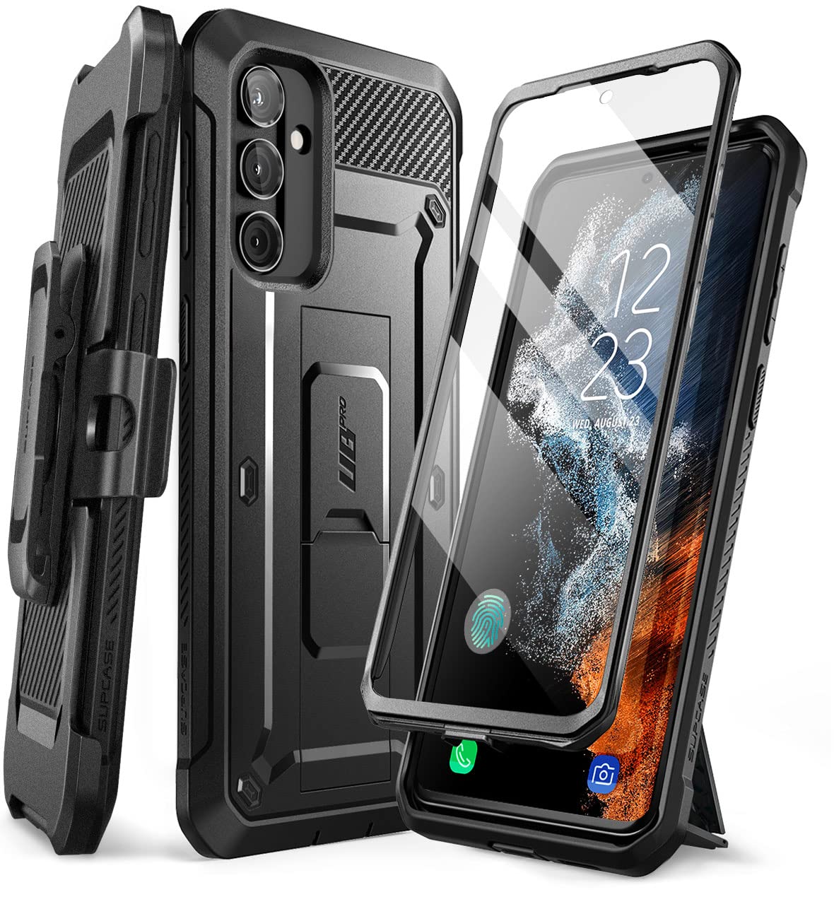 SUPCASE Unicorn Beetle Pro for Samsung Galaxy A54 Case with Stand [Built-in Screen Protector][Military-Grade Protection] 360 Ful