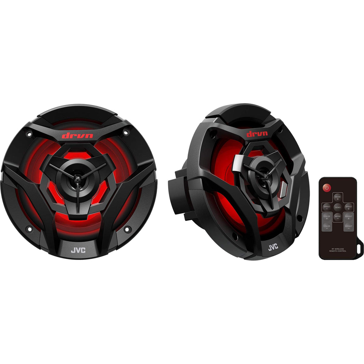 Jvc Cs Dr620Mbl 6.5 Inch Car & Marine, Motor Sports, Car Audio Stereo 2  Way Speakers With Cool Built In Rgb Led Lights, Weather