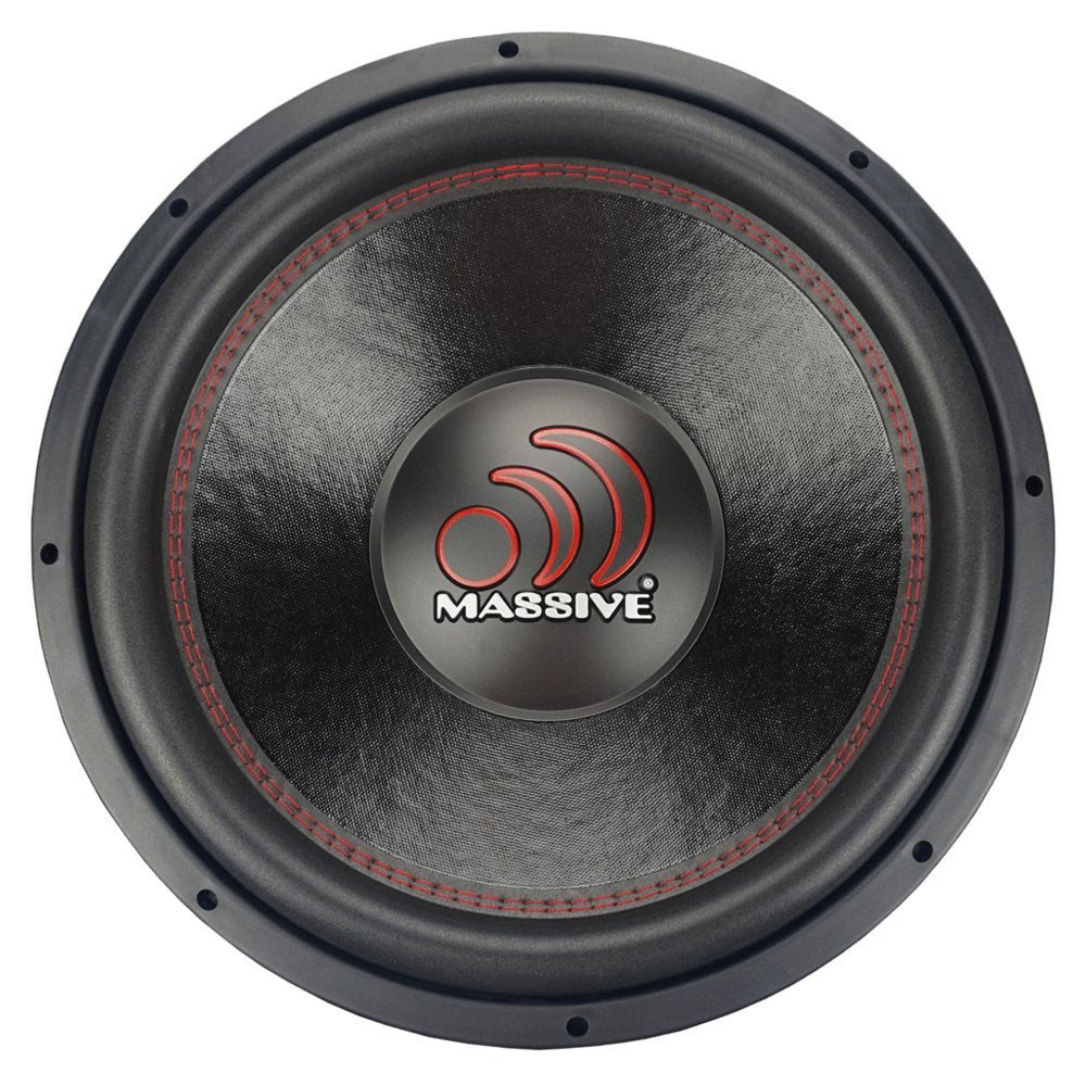 Massive Audio Gtx154   15 Inch Car Audio Subwoofer, High Performance Subwoofer For Cars, Trucks, Jeeps   15'' Subwoofer 700 Watt