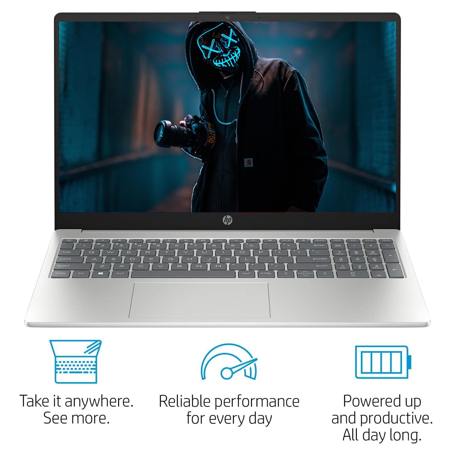 Hp Laptop | 15.6'' Fhd | Intel Processor | 32Gb Ddr4 Ram | 1Tb Ssd Pcie | Intel Uhd Graphics | 1080P Fhd Camera | Wifi5 & Blueto