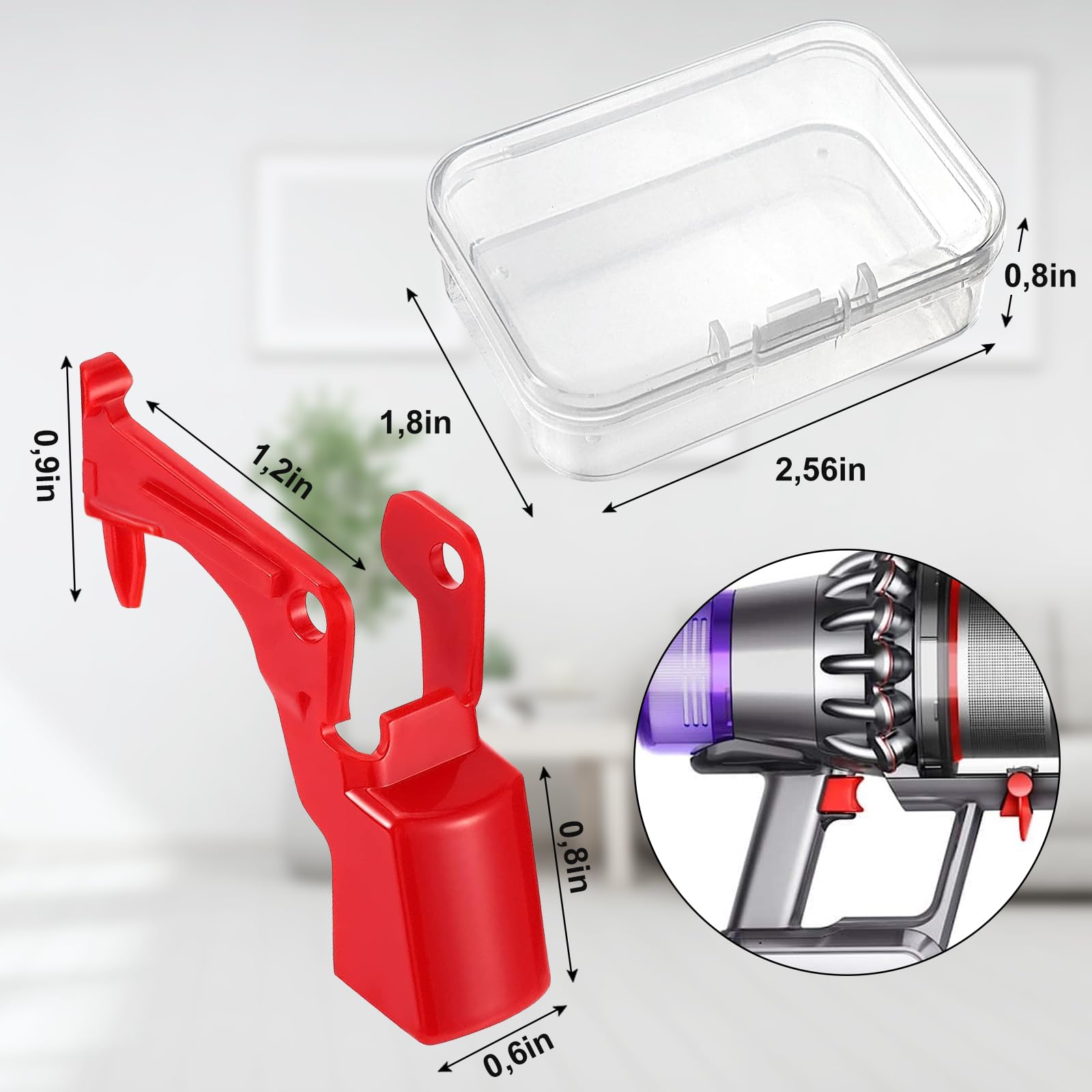 Extra Strong Trigger Power Switch Button For Dyson V10 V11 Sv12 Sv14 Cleaner Repair Fix Tool