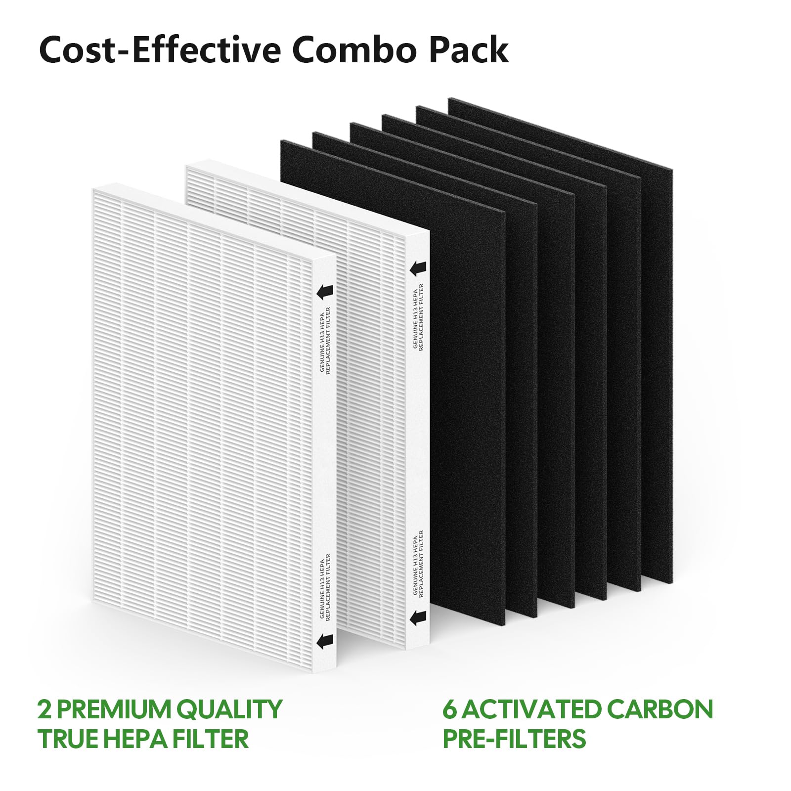 Cfkreya True Hepa Air Filter Compatible With Fellowes Aeramax 290/300/Dx95 Purifiers And Hf 300/Ap 300Ph, Part# 9287201