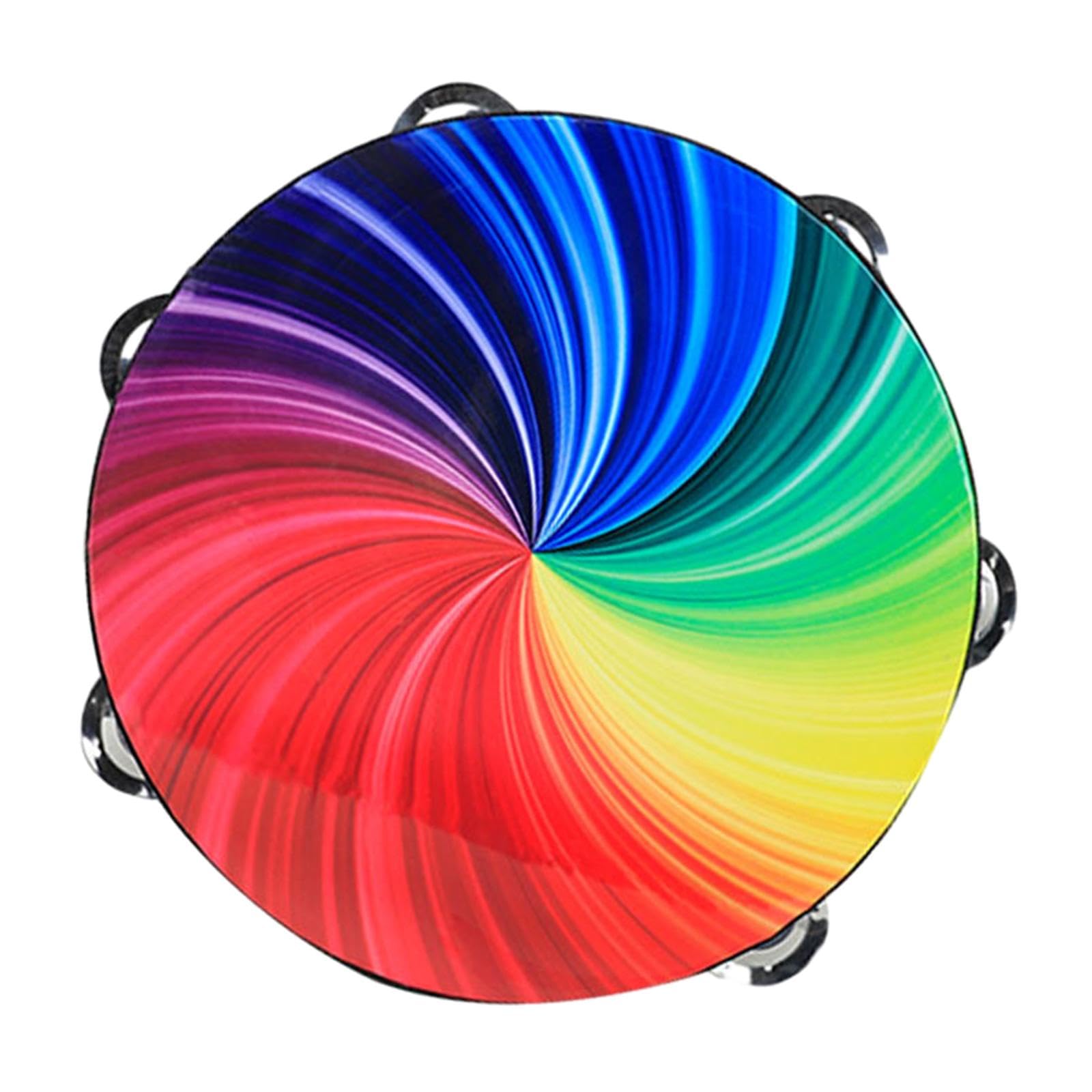 Club BollywoodWood Handheld Tambourines Children Adults Play Hand Drum for Party Game Toys 10inch|Musical Instruments & Gear | P