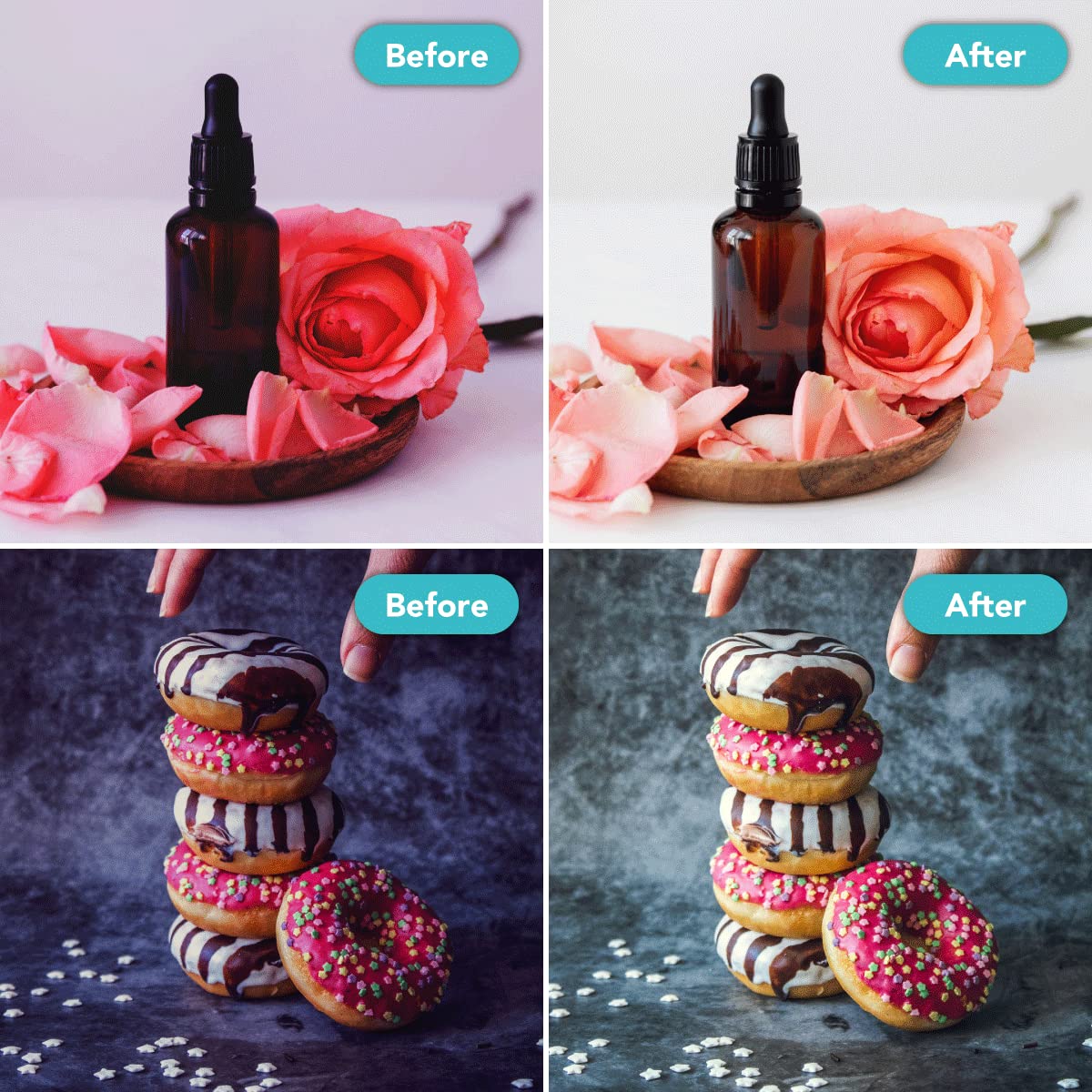 Foto&Tech Double Sided 18% Gray Card And White Balance Disc, Gray And Neutral White Panel With Nylon Bag And Cable Tie, Collapsi